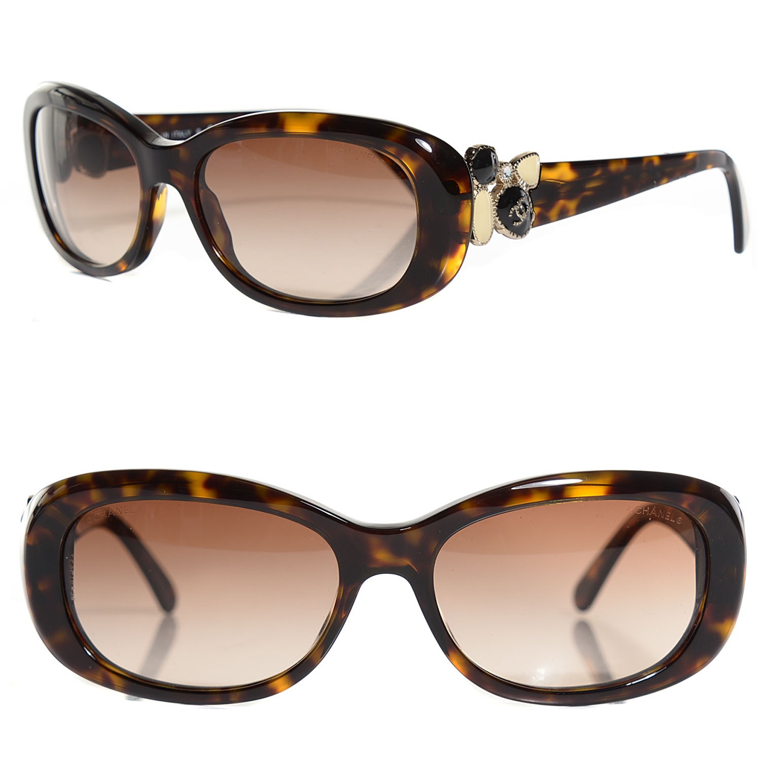 ル 年末のプロモーション Brown 5181 Sunglasses CC Gripiox CHANEL 101229 FASHIONPHILE | 小物