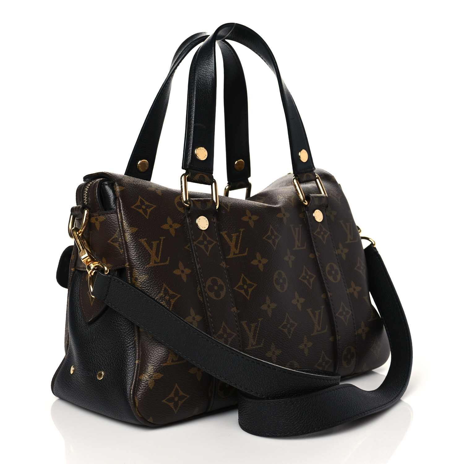 LOUIS VUITTON Monogram Manhattan NM Black 1099470 | FASHIONPHILE