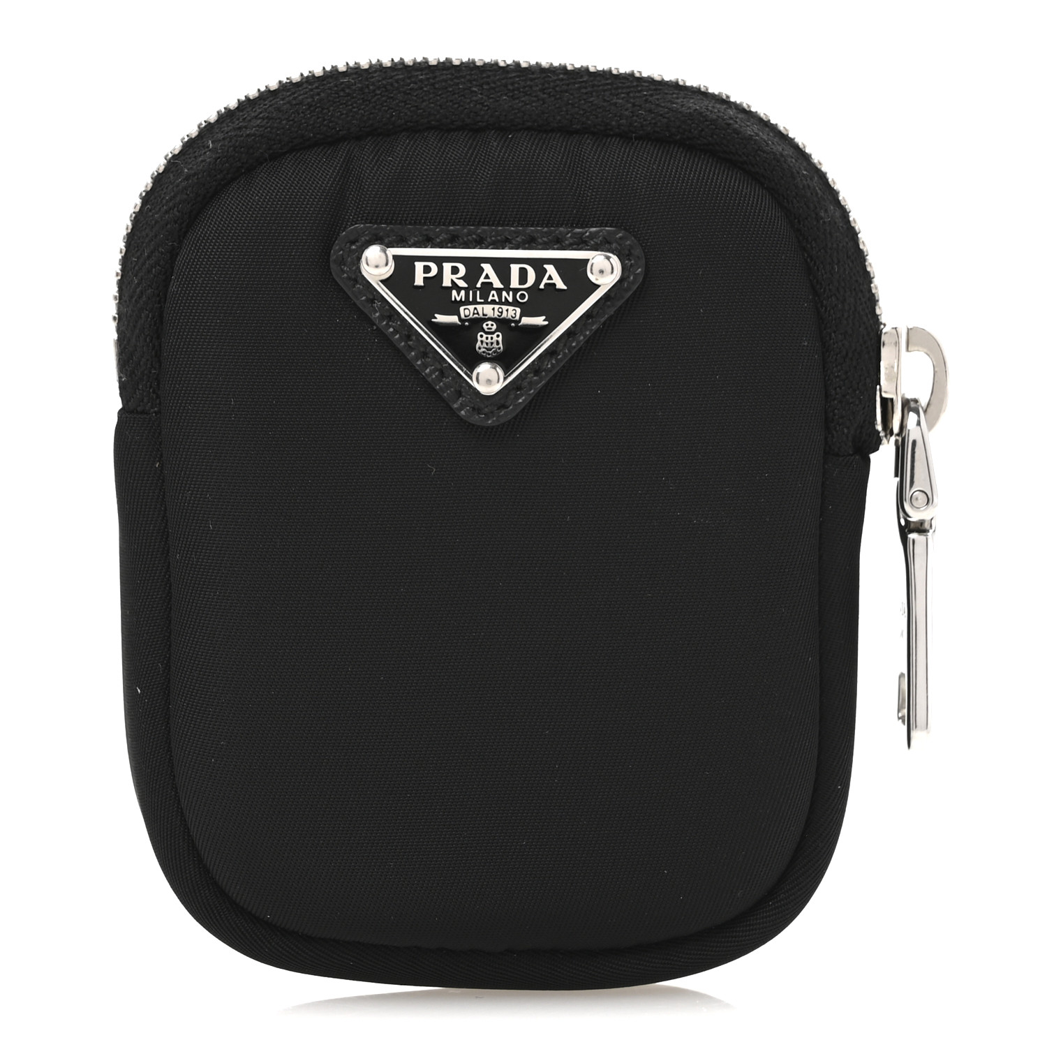 バッグ Prada Tessuto Nylon Accessory Pouch PRADA Tessuto Nylon Pocket Wristlet Pouch Black