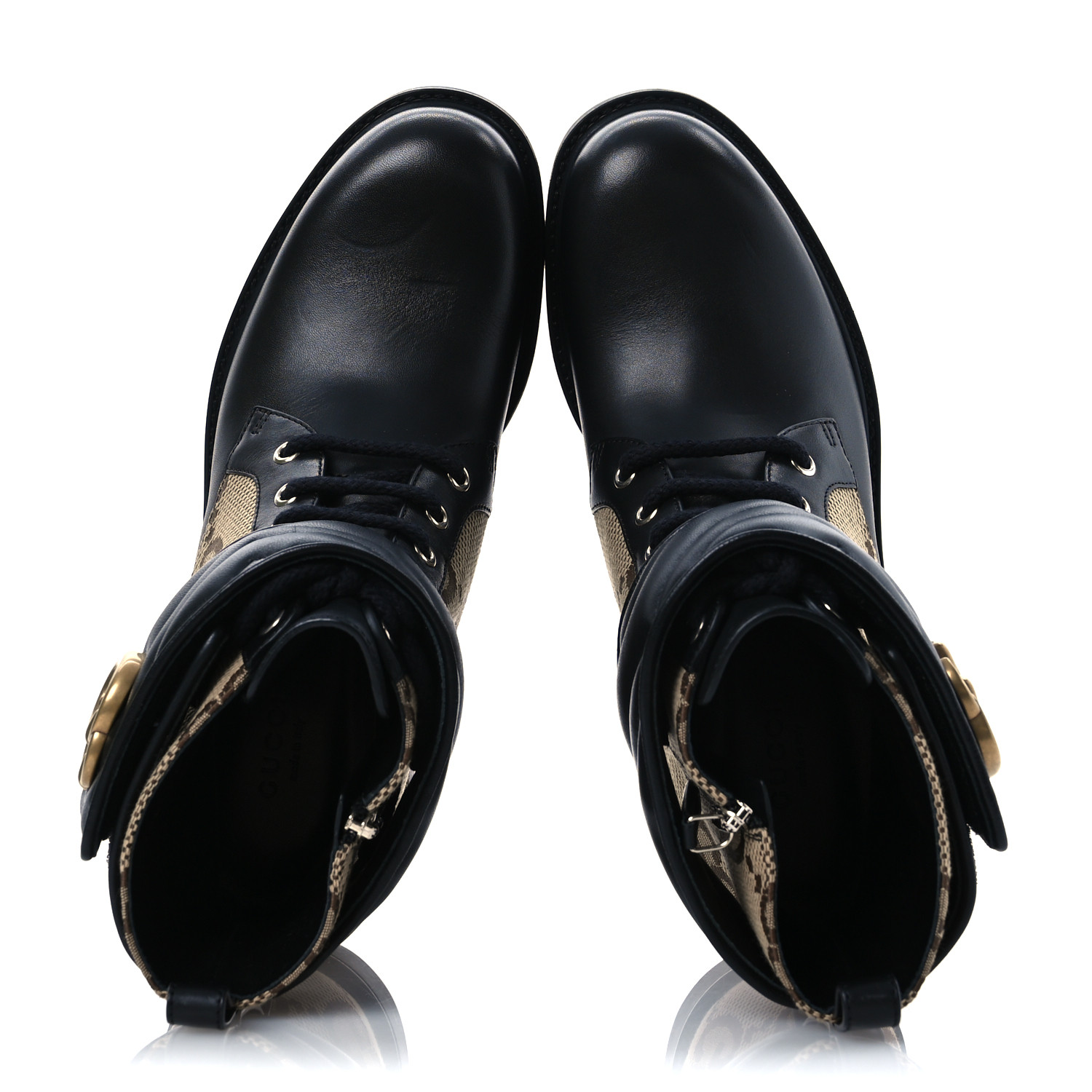 GUCCI Flores Calfskin Monogram Maxi GG Nappa Matelasse