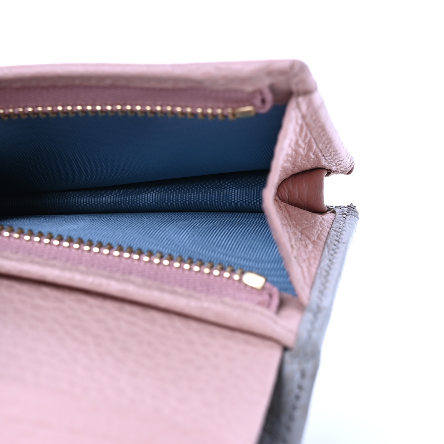 GUCCI カードケース PERFECT PINK GUCCI Dollar Calfskin GG Marmont Card Case Grey Sky Perfect