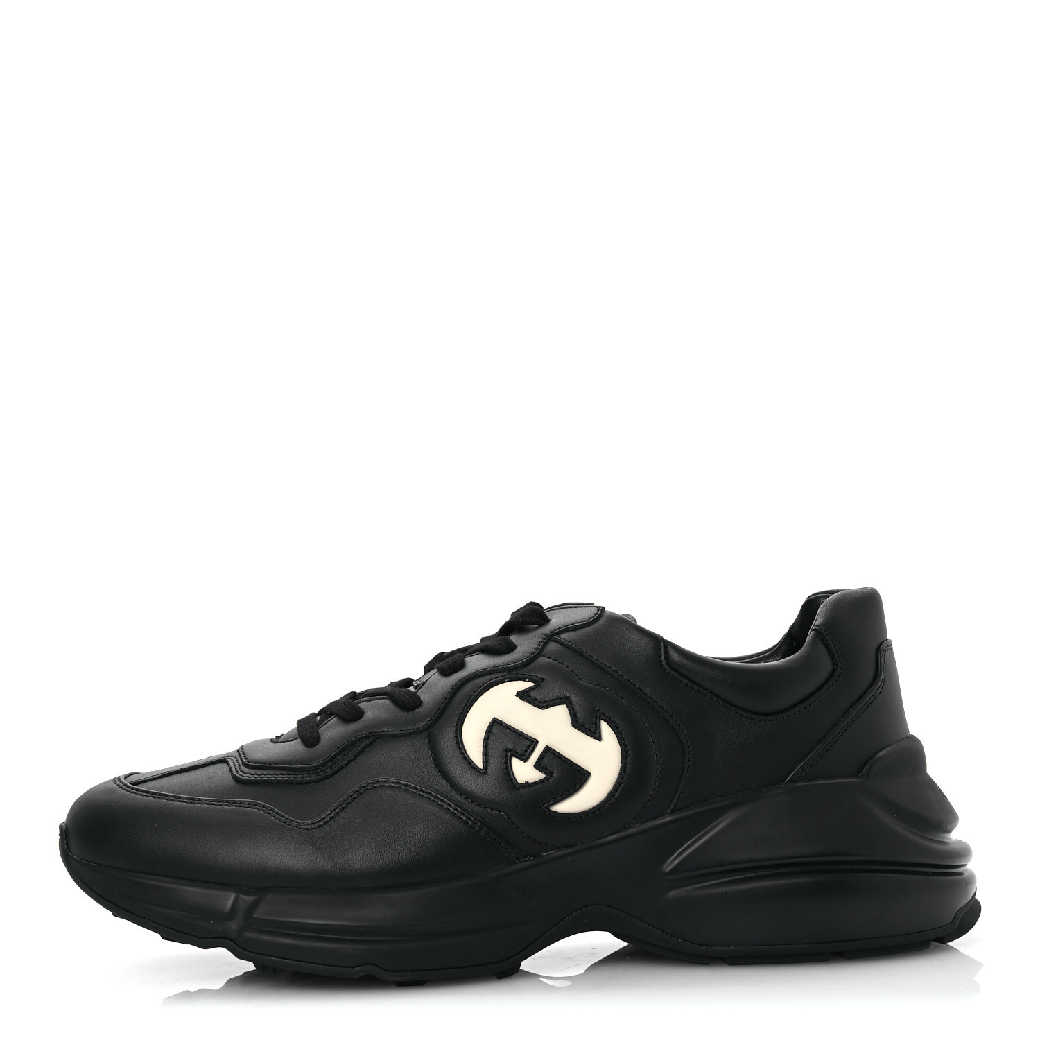 【GUCCI】DALI SOFT◆762611AACNW GUCCI Dali Soft Calfskin Cut Out Interlocking G Mens Rhyton