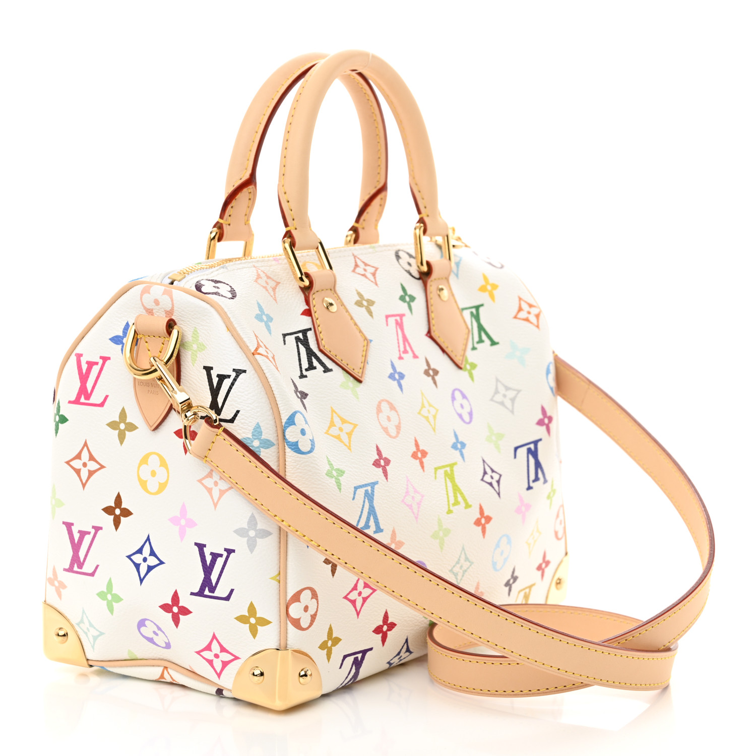 ちゃんはる ❁.。. ［美品] Louis Vuitton モノグラム LOUIS VUITTON LV X TM Monogram Multicolor Speedy Bandouliere