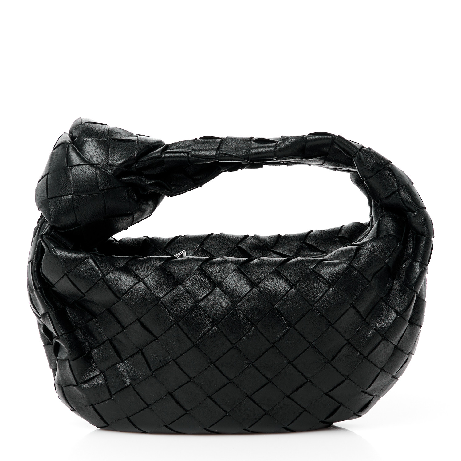 ハンドバッグ Bottega Veneta Jodie Mini Handbag In Intrecciato Nappa BOTTEGA VENETA Nappa Intrecciato Mini Jodie Black 1608150