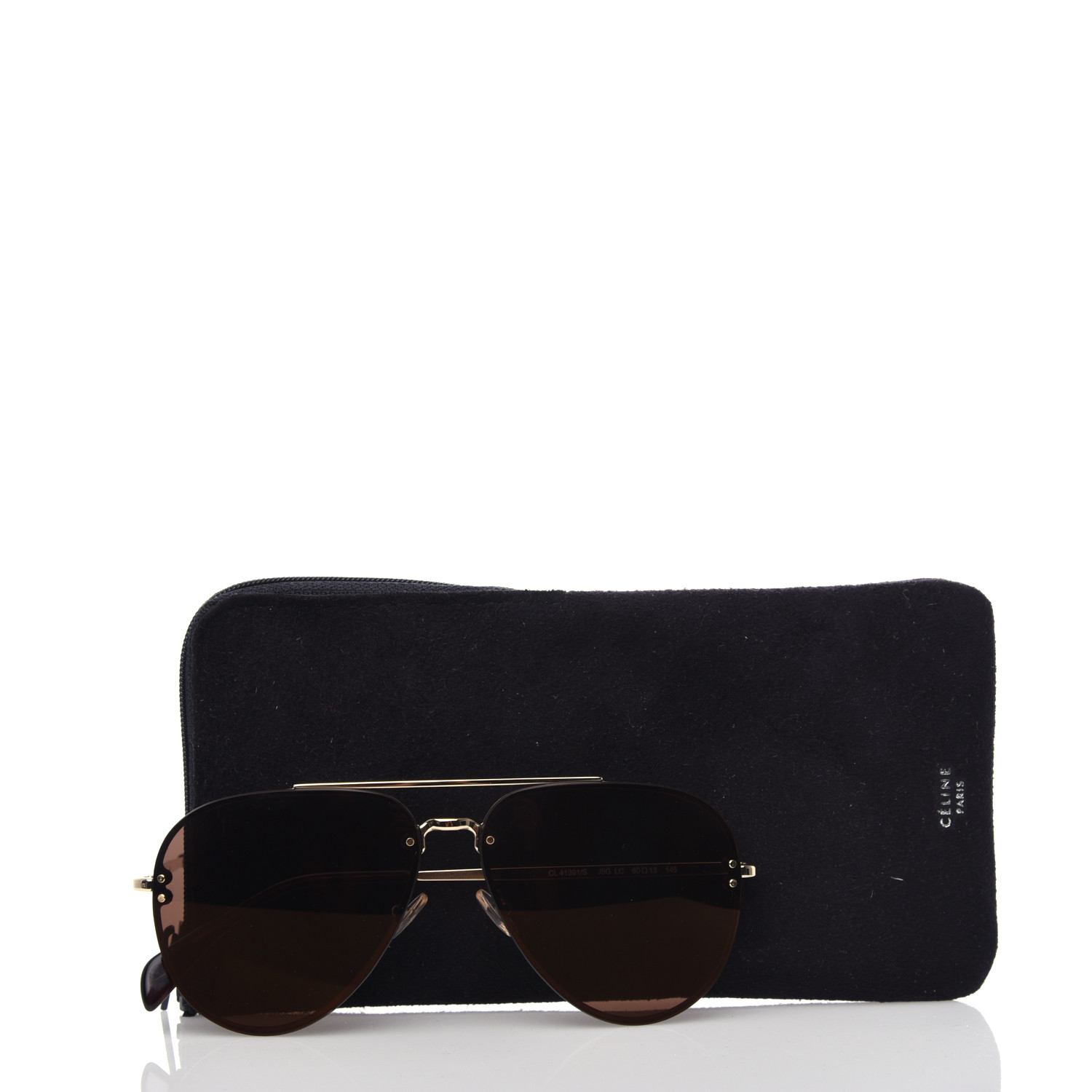 【S】CELINE Amazon.com: CEL Celine 41373/S 0HDF Khaki Gold EF pink lens