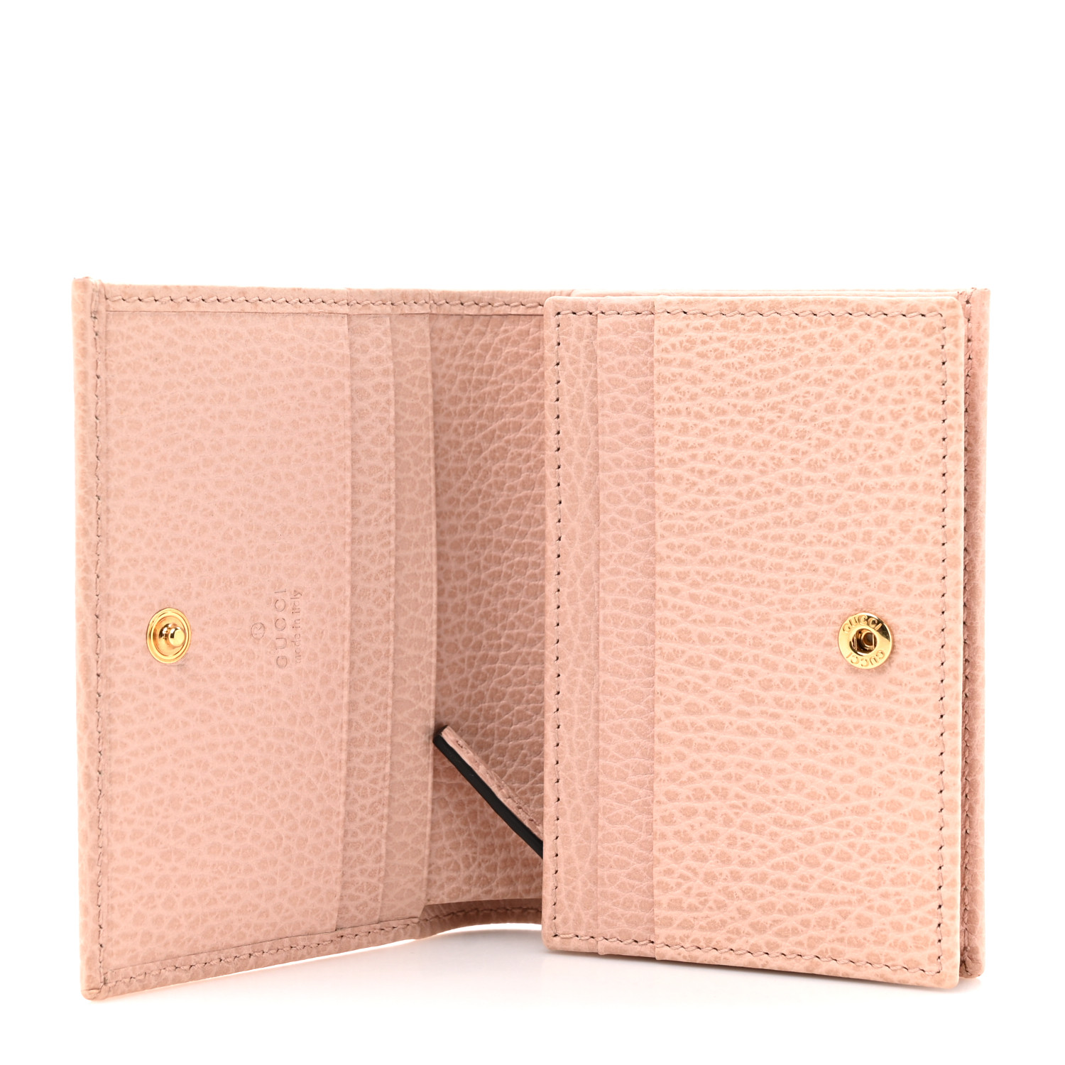 GUCCI カードケース PERFECT PINK GUCCI Dollar Calfskin GG Marmont Card Case Perfect Pink