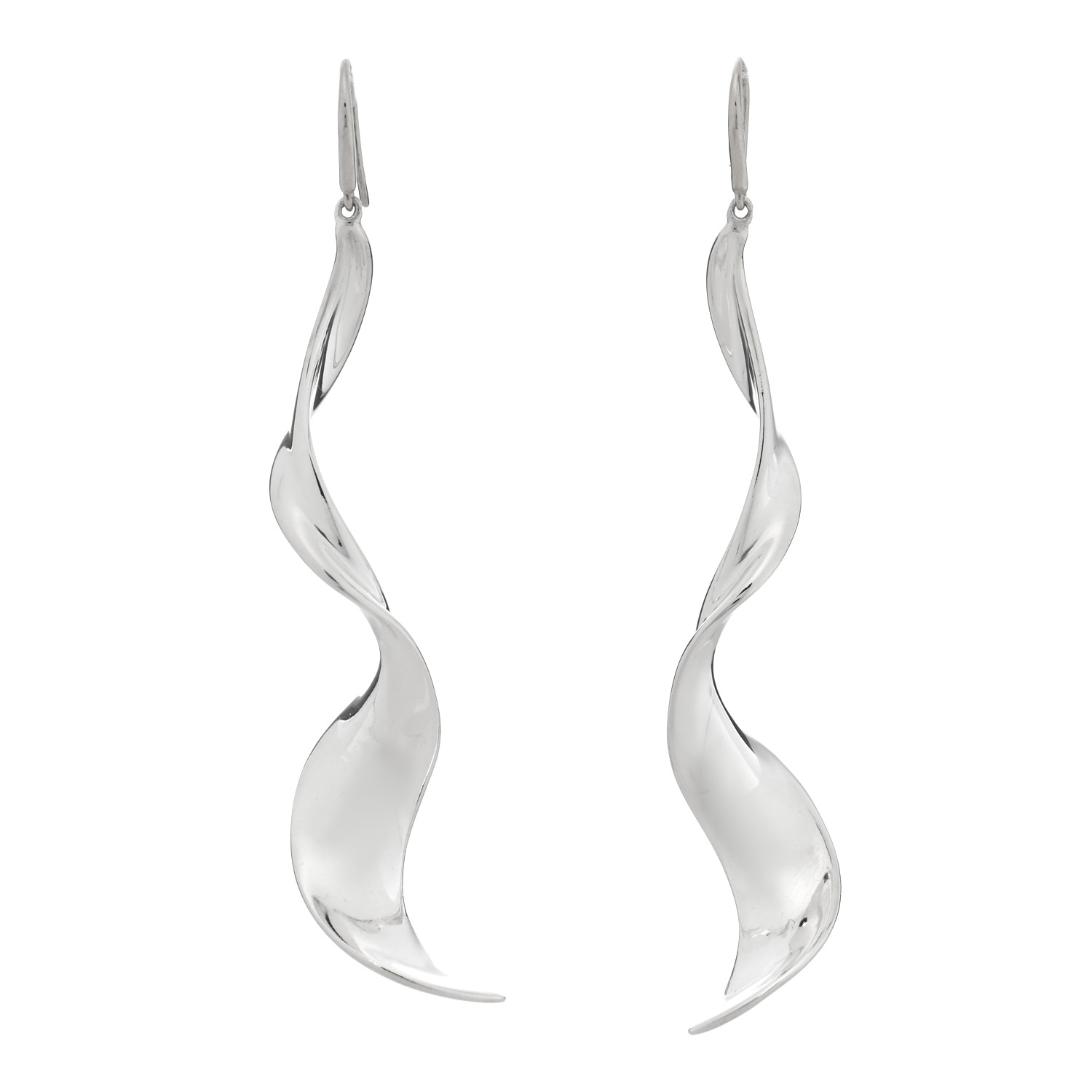 Tiffany orchid drop earring オーキッド 片耳 TIFFANY Sterling Silver Frank Gehry Orchid Drop Earrings