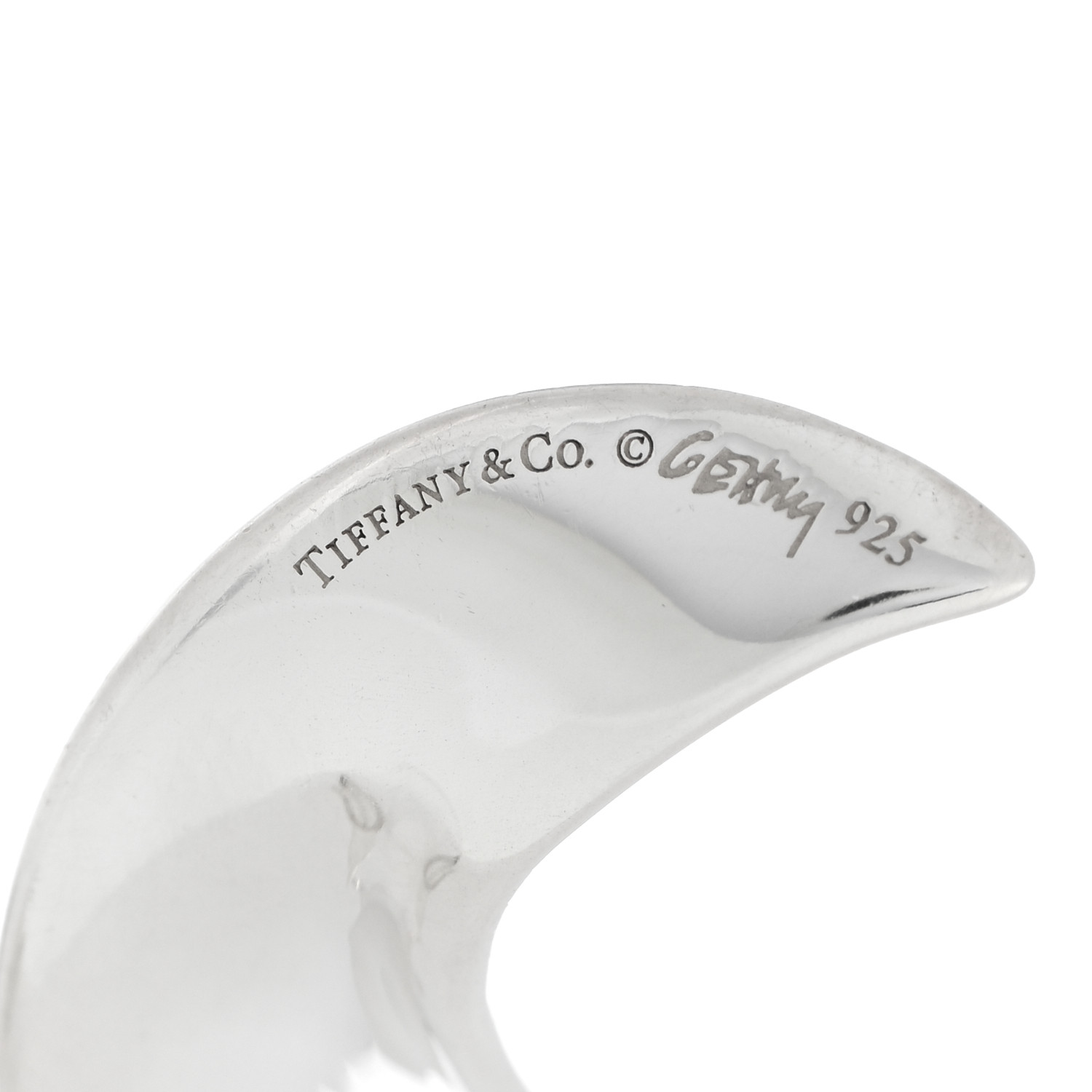 Tiffany orchid drop earring オーキッド 片耳 TIFFANY Sterling Silver Frank Gehry Orchid Drop Earrings