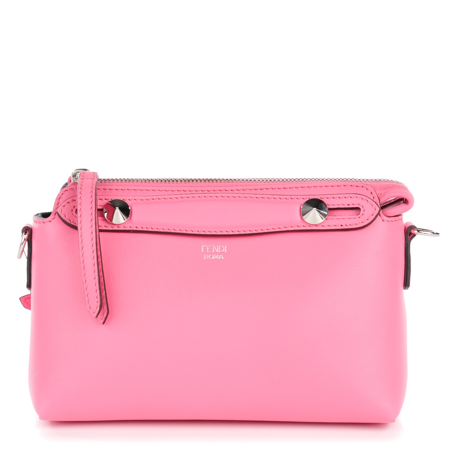 トートバッグ Fallett Two-way mini padded bag pink FA2403BG07PI Fendi Pink Leather Petite Sac 2jours Elite Tote Bag 8BH253