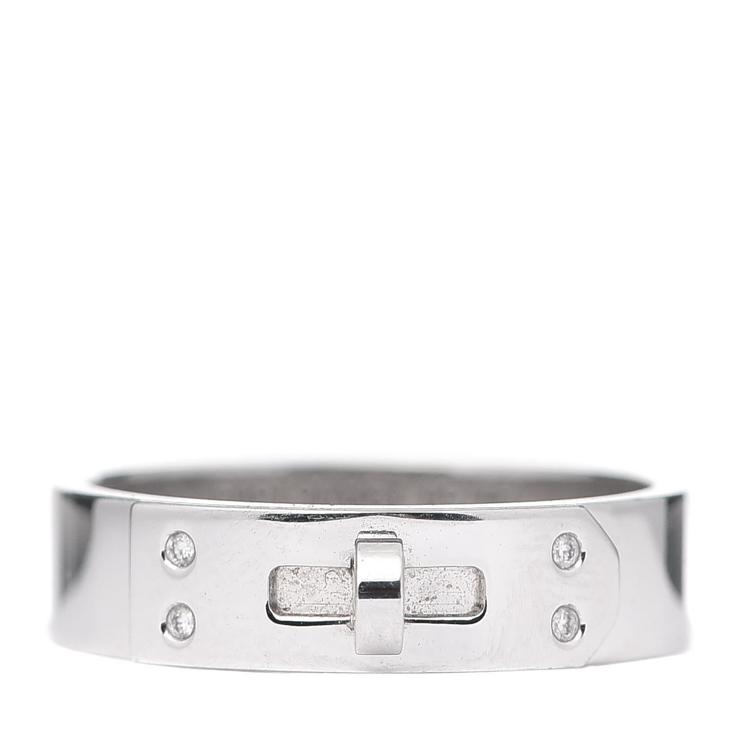 Hermes Kelly Clochette ring white gold diamonds【関税込】 Kelly Clochette ring, small model | Hermès USA