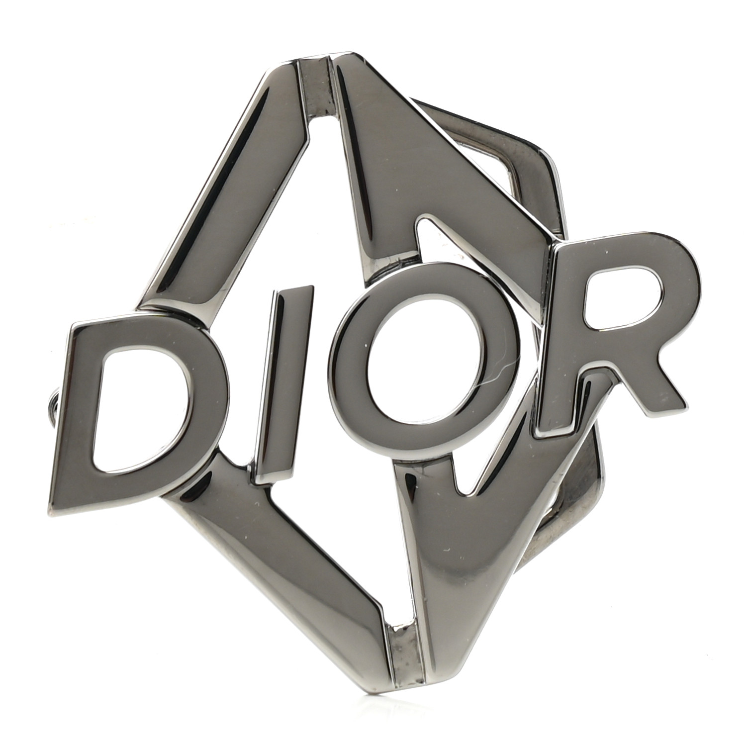 Christian Dior ロゴ入りベルト 65 Christian Dior studded logo buckle belt — JAMES VELORIA