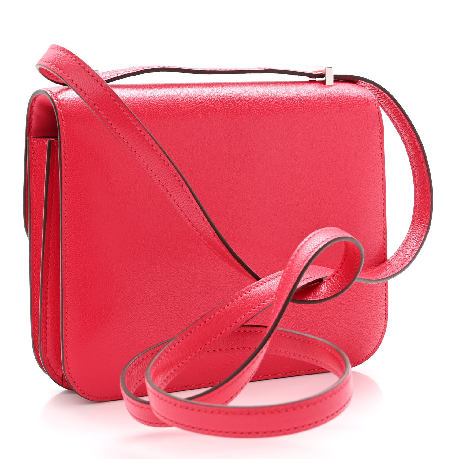 HERMES Chevre Chamkila Constance 18 Rose Extreme 1273005