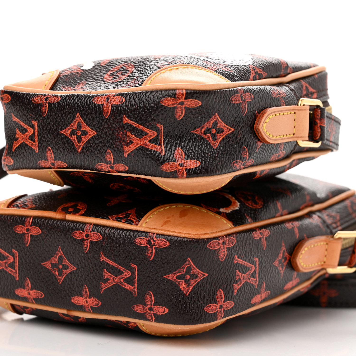 LOUIS VUITTON Catogram Paname Set Marron 1288780 | FASHIONPHILE