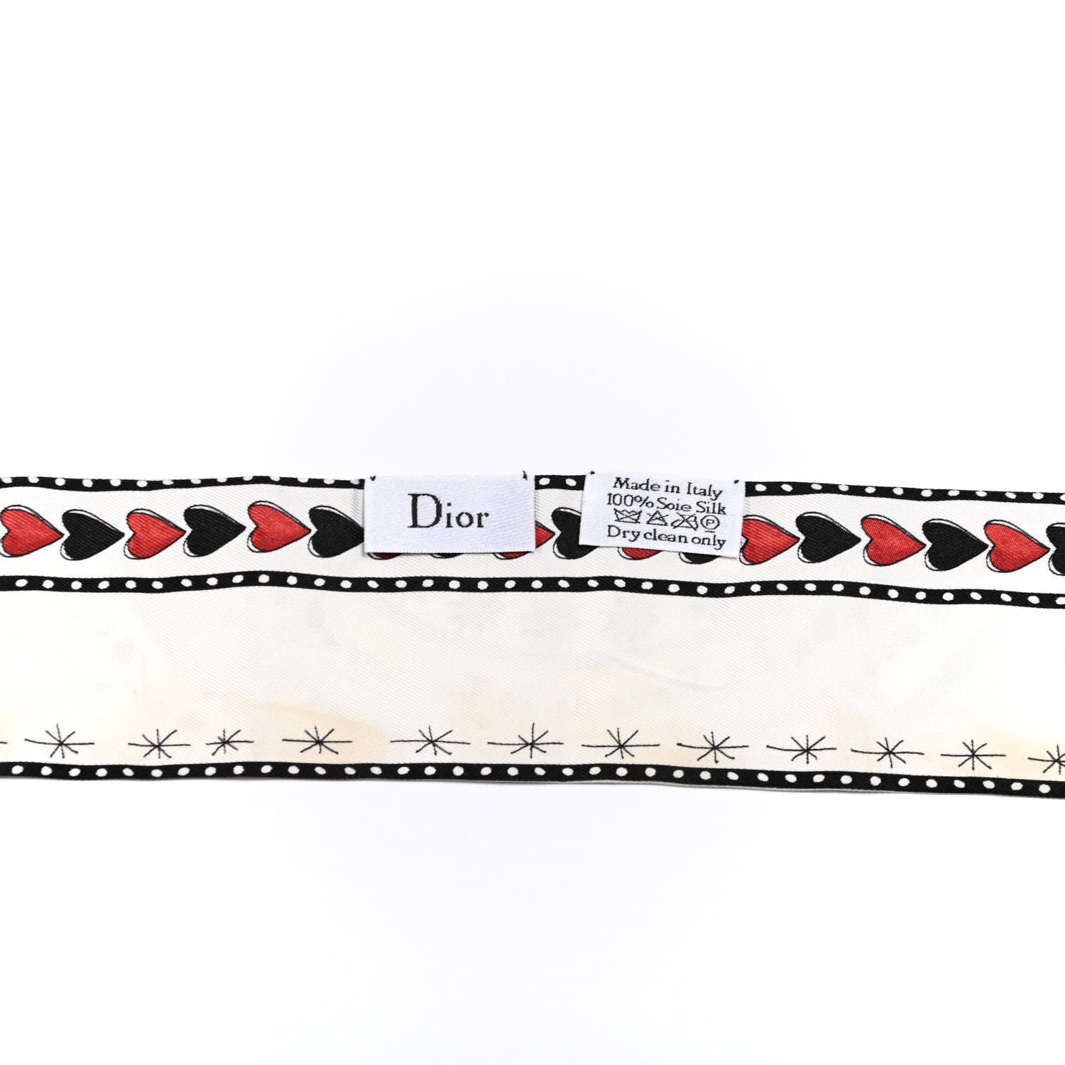 CHRISTIAN DIOR Silk La Roue De La Fortune Mitzah Scarf