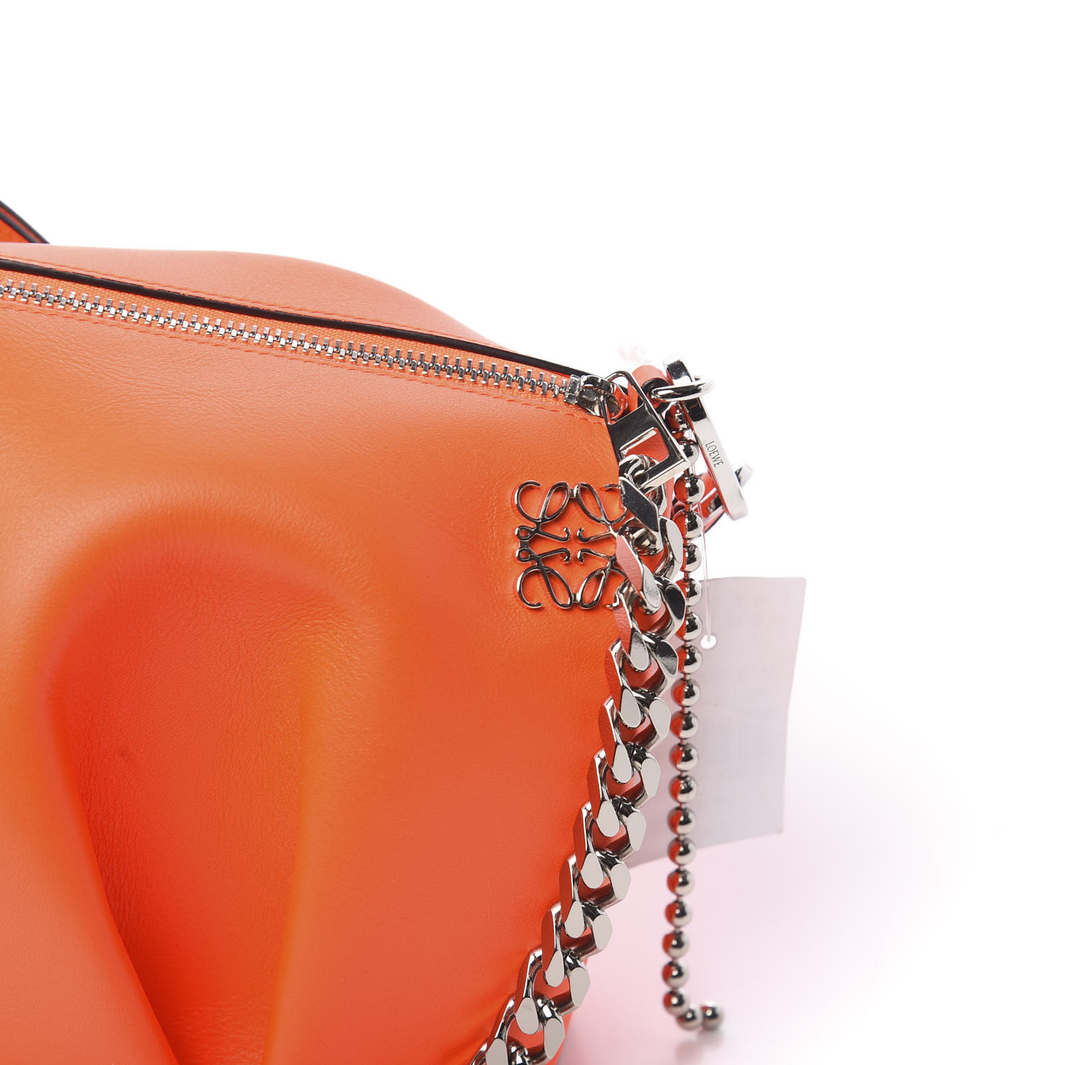 ポーチ LOEWE Elephant Coin Purse in Flr Orange LOEWE Elephant Charm Coin Case Keychain ORANGE Floral