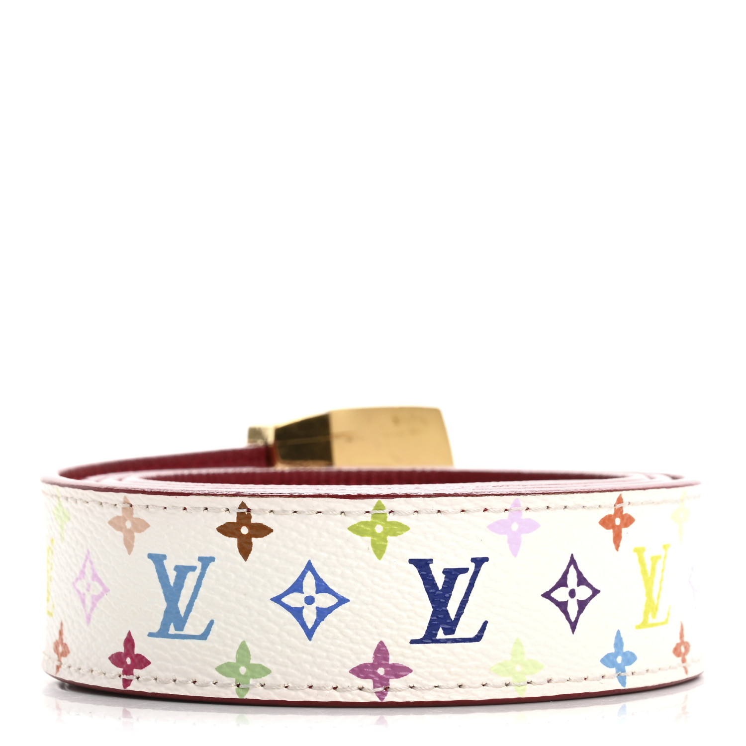 Louis Vuitton ピンクレザーベルト 90/36 Louis Vuitton ピンクレザーベルト 90/36 Louis Vuitton Pink