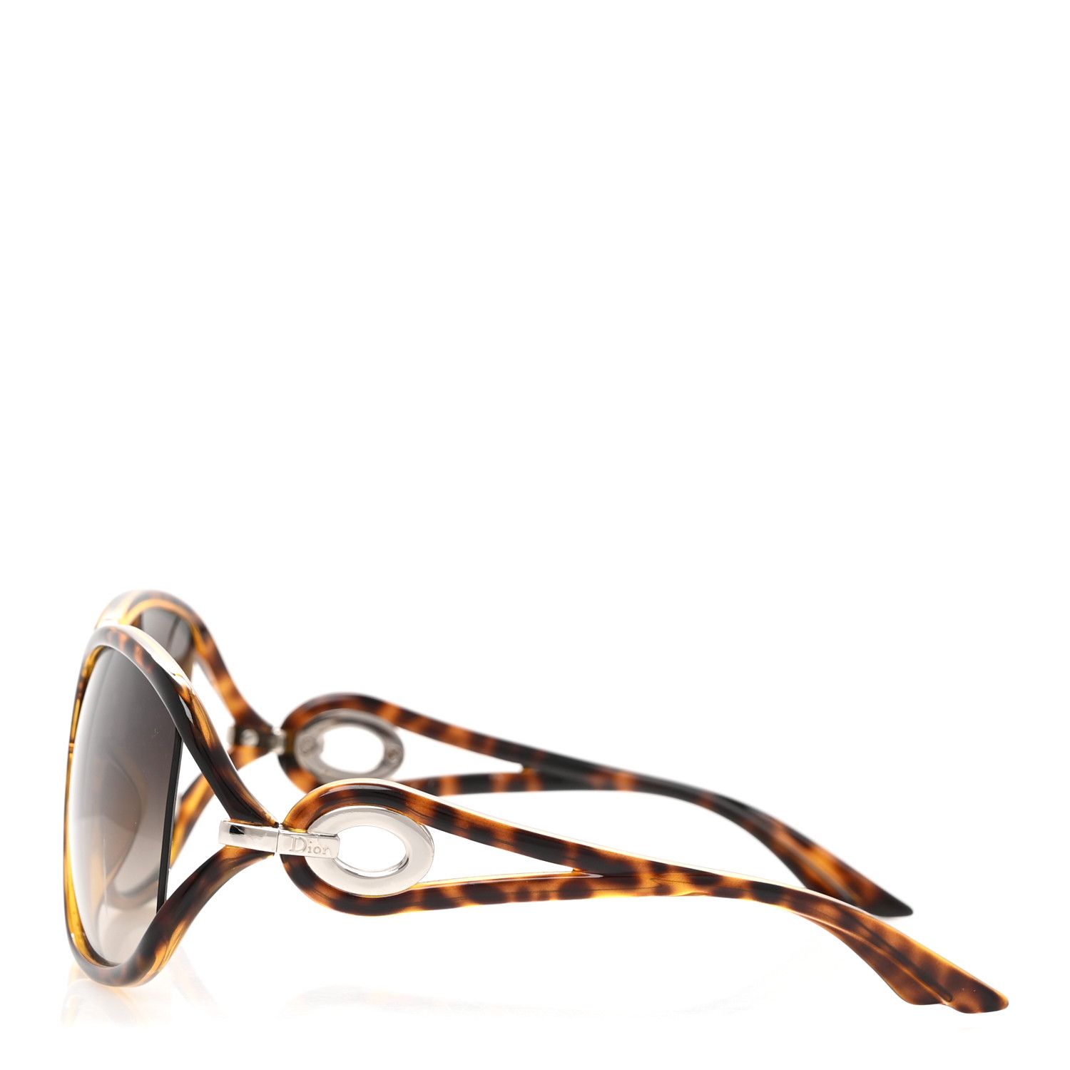 CHRISTIAN DIOR Acetate Volute 2 Sunglasses Tortoise 1691108