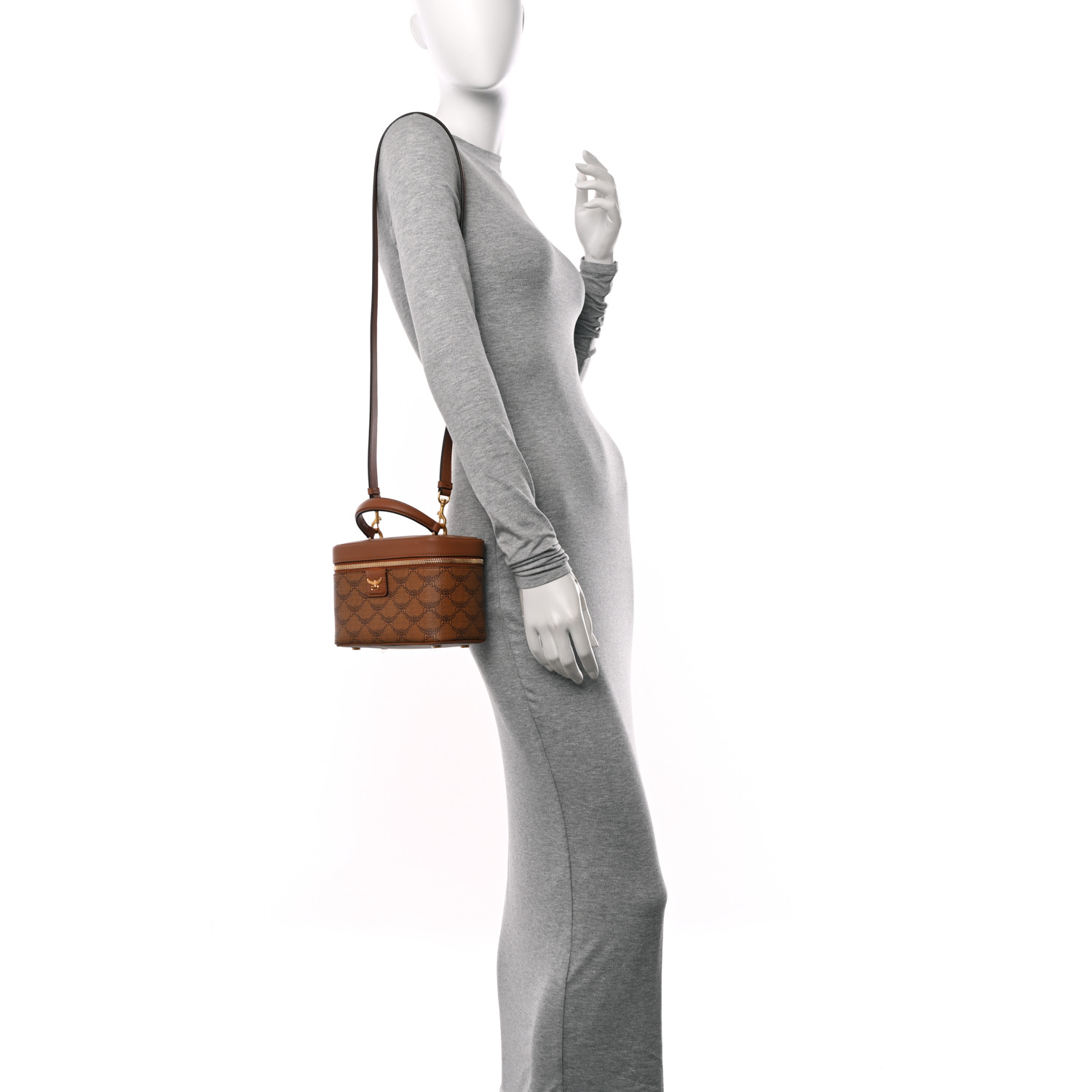 [MCM]★Himmel Loretos Vanity Case Small Himmel Vanity Case in Lauretos Beige | MCM ®US