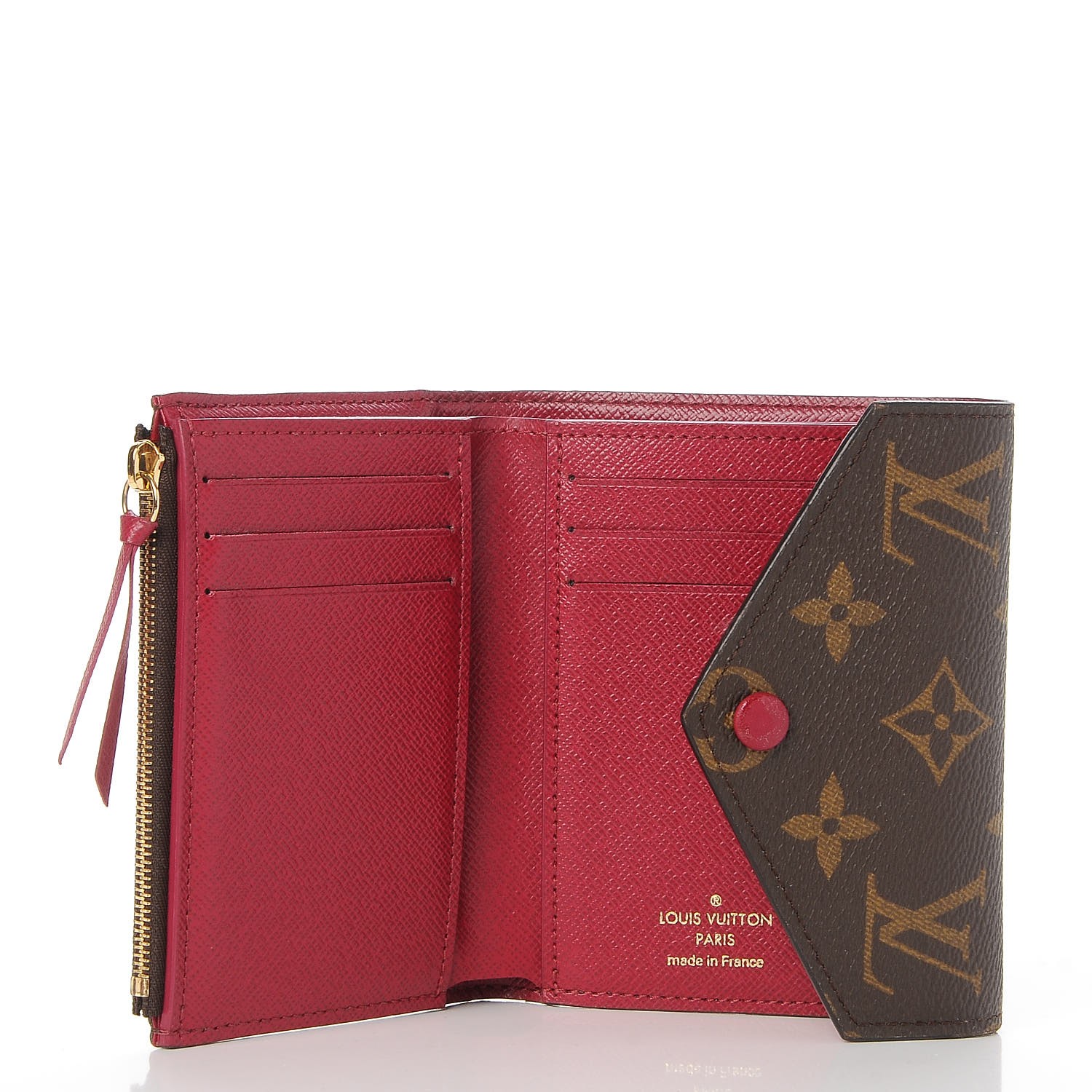 LOUIS VUITTON 財布 LOUIS VUITTON Monogram Victorine Wallet Fuchsia 233586
