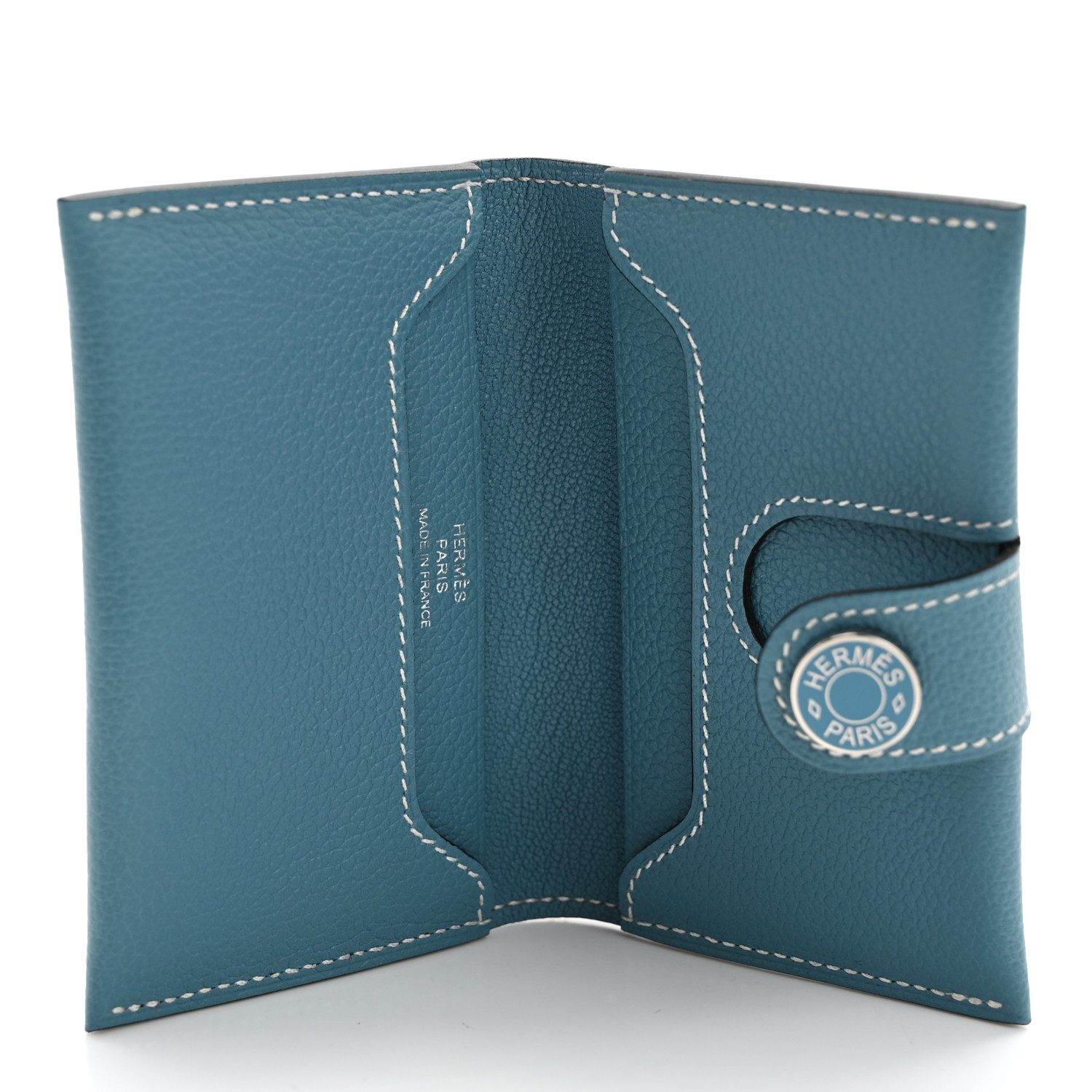 【HERMES】R.M.S CARD HOLDER EVERCOLOR Brand New ( Rank N ) HERMÈS R.M.S card holder Gold (37