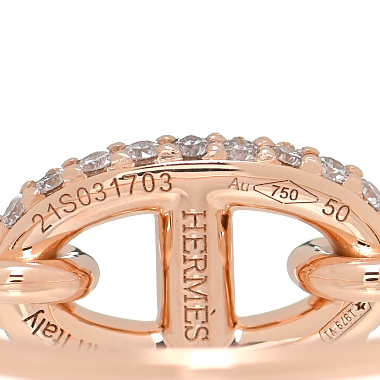 定価以下でお買い得*HERMES*Farandole rose gold ring Hermes, Farandole, ring