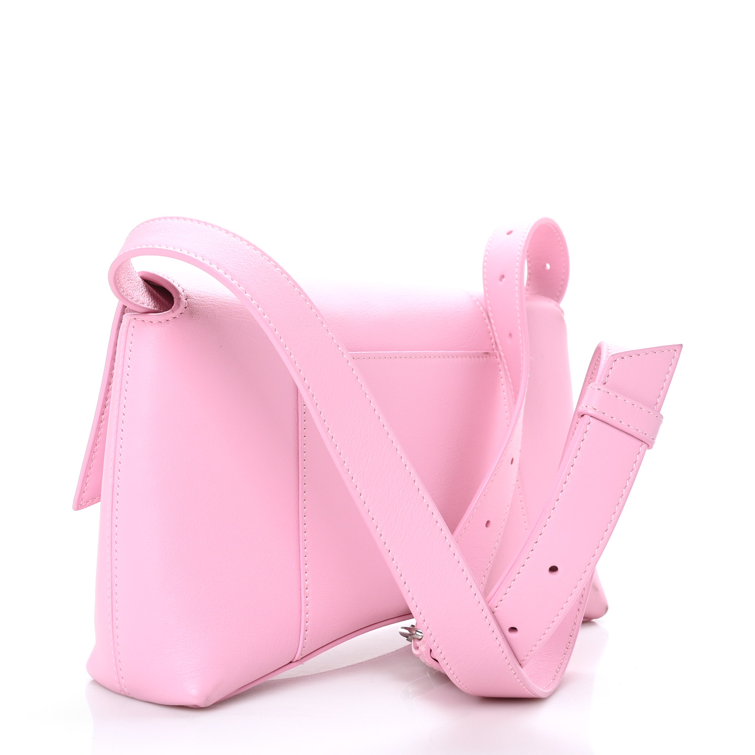 [Balenciaga] GG80101BC◆ Downtown XS-Candy Pink BALENCIAGA Semi Shiny Smooth Calfskin XS Downtown Shoulder
