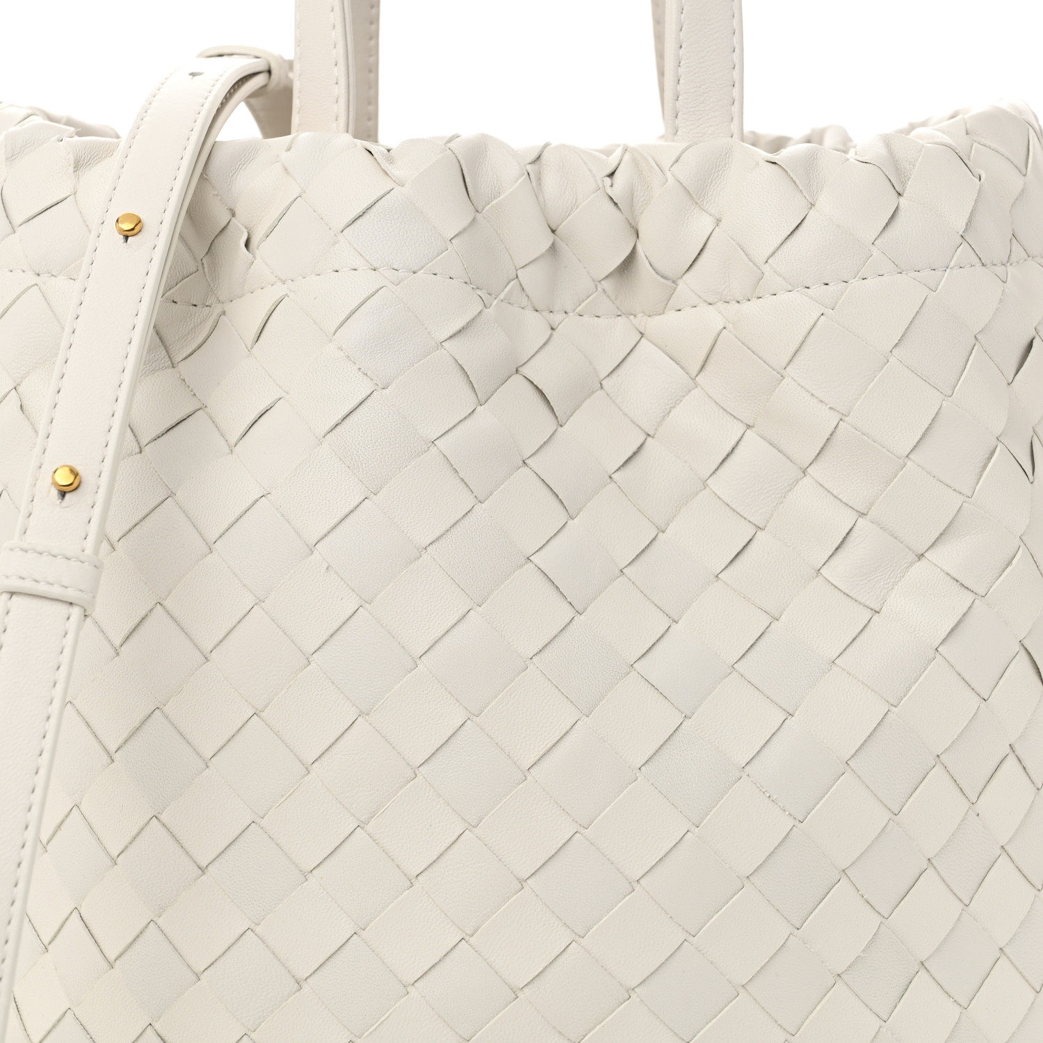 ハンドバッグ Bottega Veneta Castello Small Bucket Bag In Intrecciato Napp Bottega Veneta Small Castello Intreccio Leather Bucket Bag