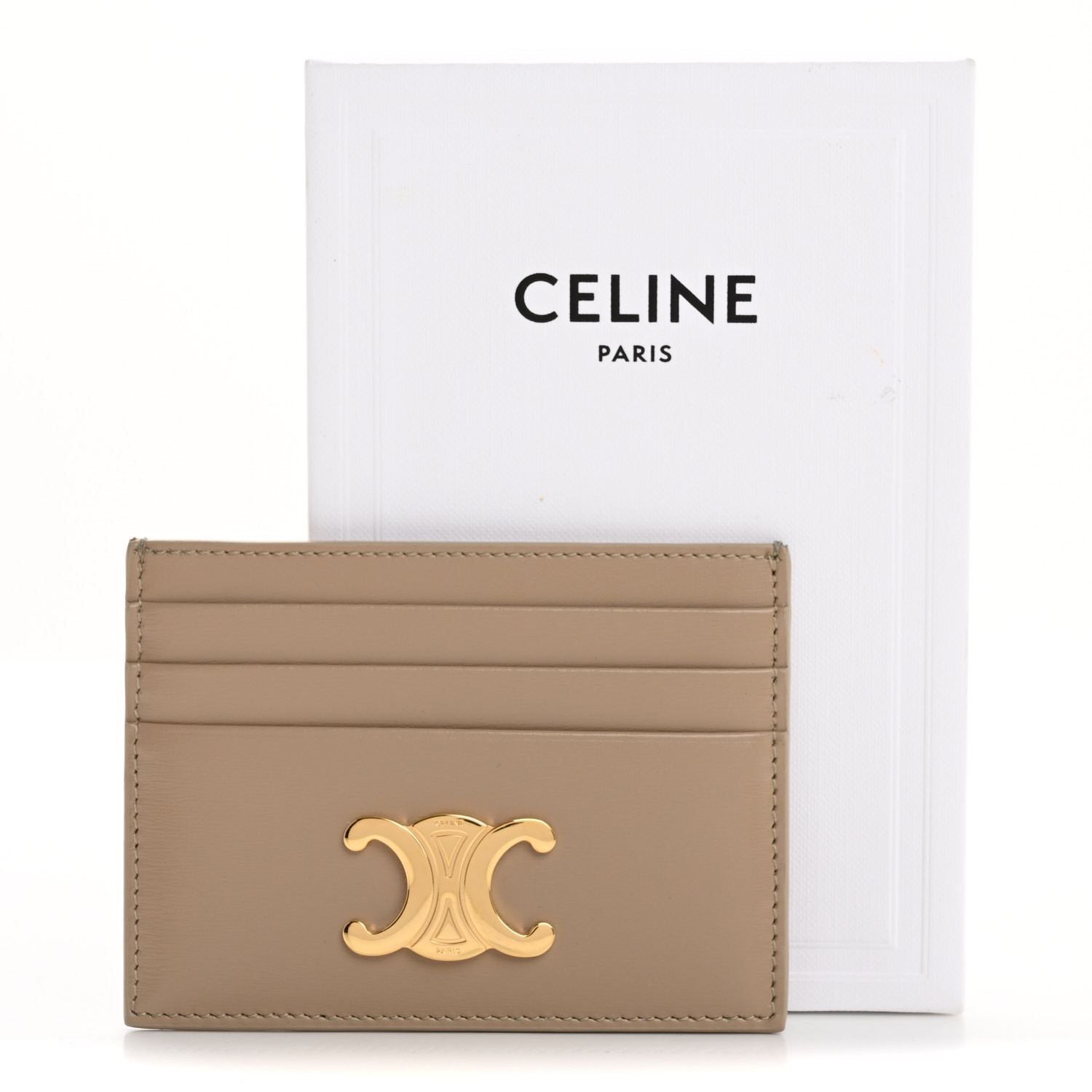 ☆☆CELINE☆☆ 24FW (10B702CLY 04LU) Women’s Triope Card Wa Celine Triope Logo Card Holder 10B702CLY 135614330 | eBay