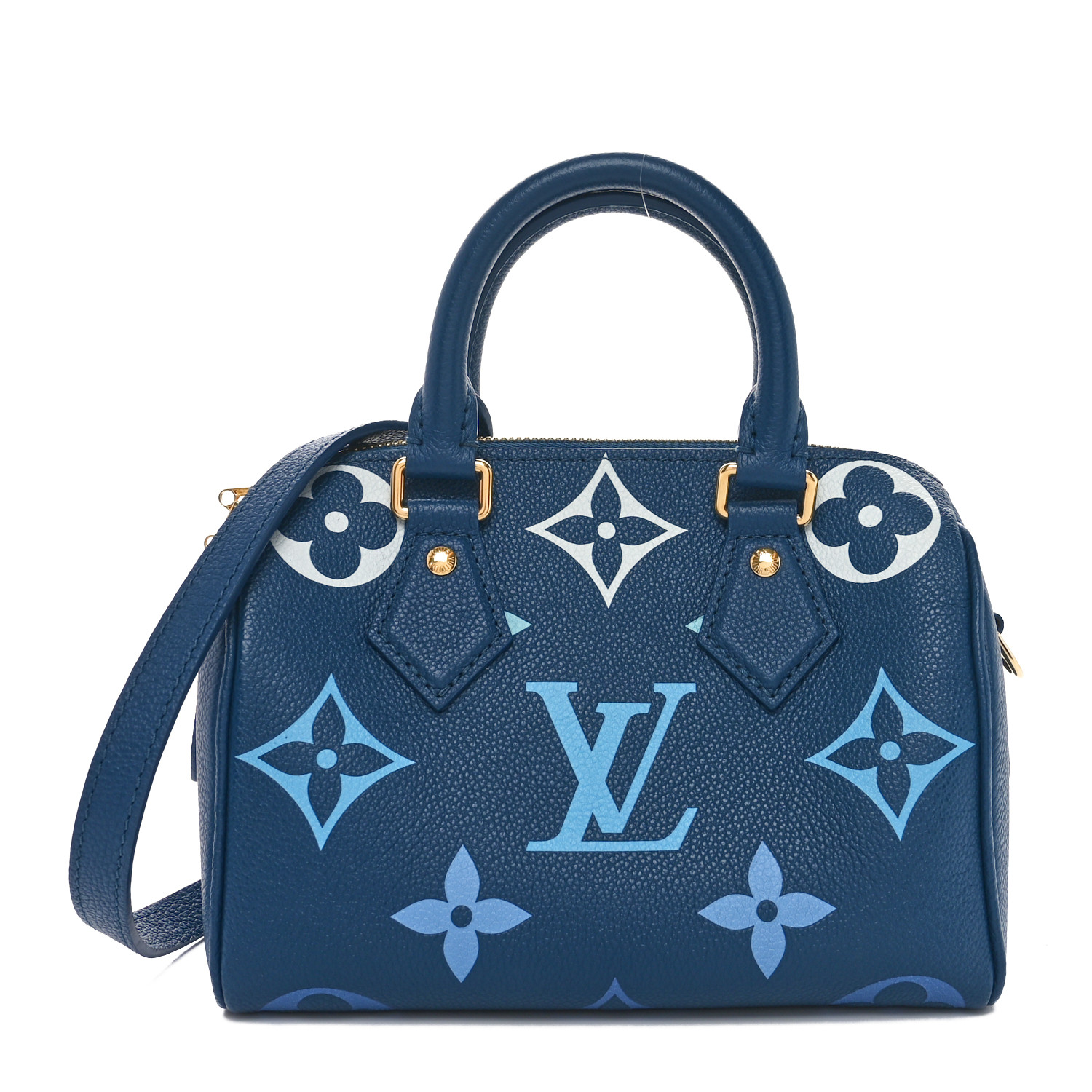 ルイヴィトン LOUIS VUITTON Empreinte Monogram Giant Speedy Bandouliere 20