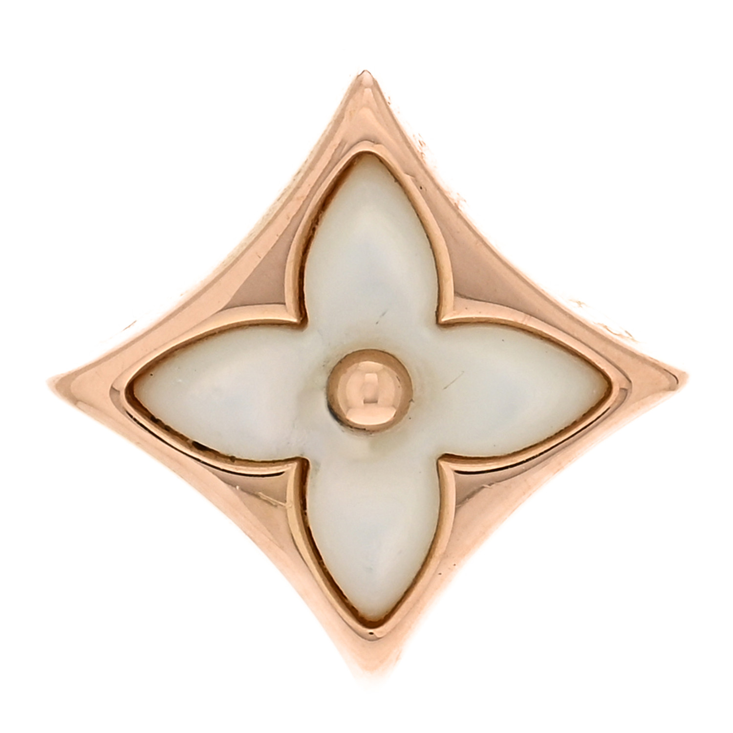 日本完売商品 LOUIS VUITTON Blossom Star ear Studs Pink gold louis-vuitton--