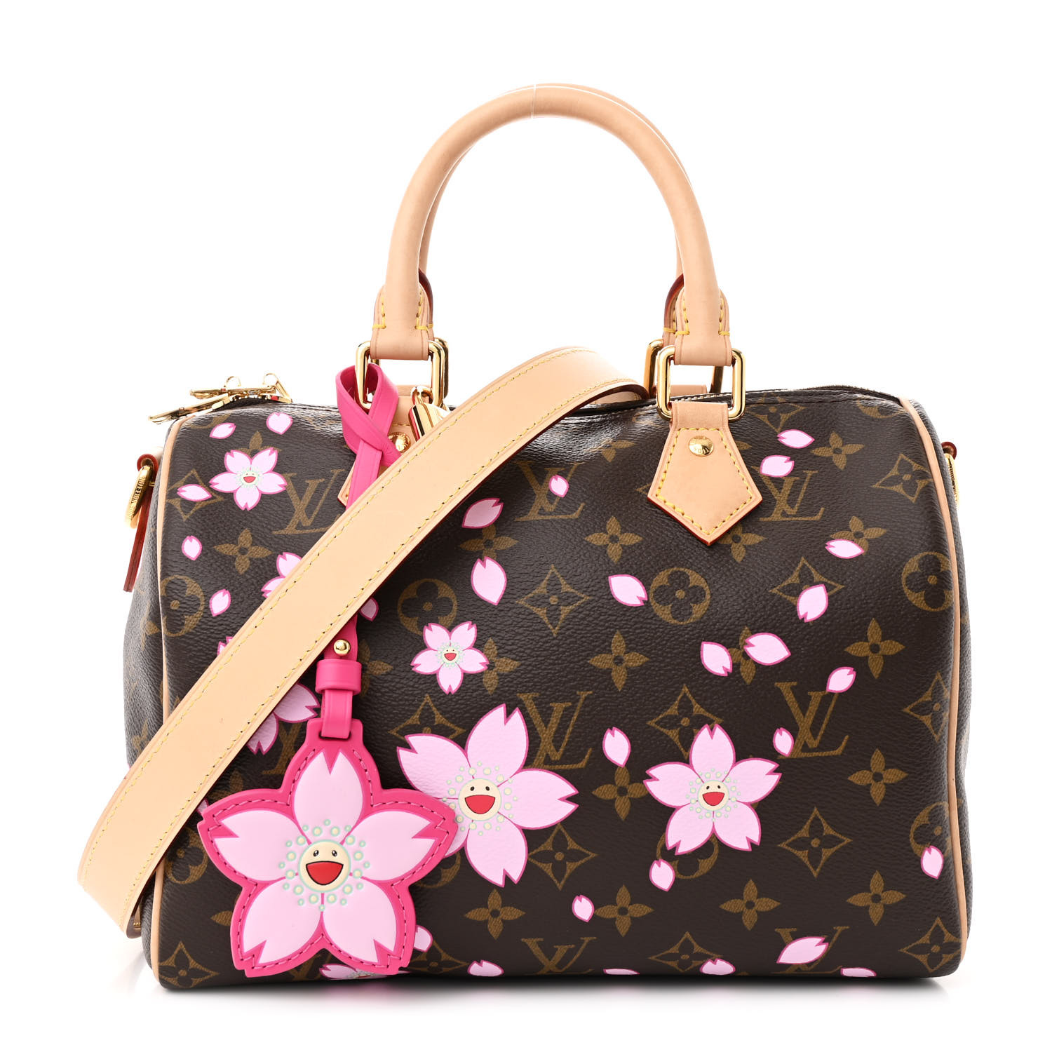 LOUIS VUITTON LV X TM Monogram Cherry Blossom Speedy