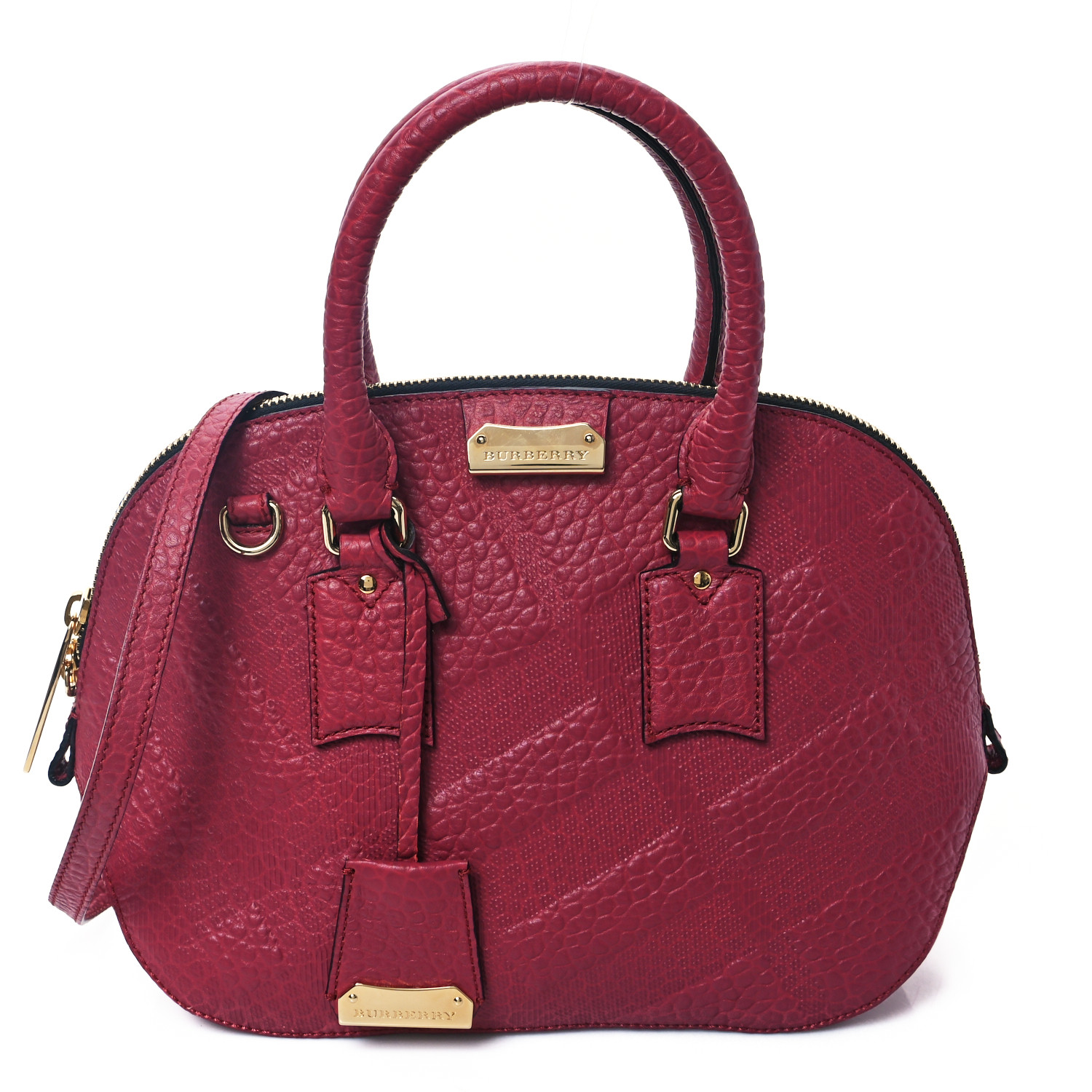 バーバリー ヘリテージ グレイン スモール オーチャード ボーリング バッグ BURBERRY Heritage Grain Small Orchard Bowling Bag Navy Blue