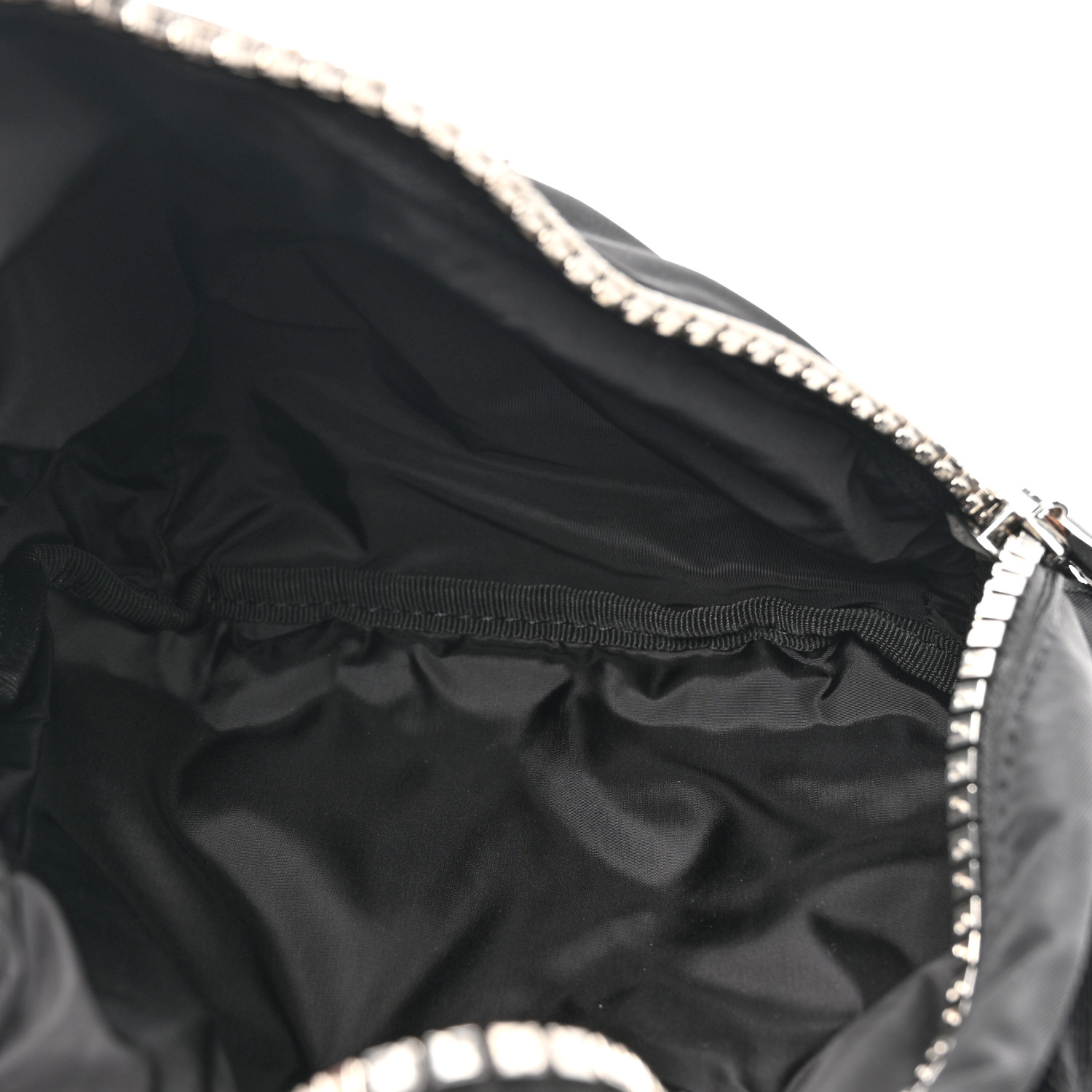 GIVENCHY Nylon G-Zip Small Triangle Bag Black 1621332