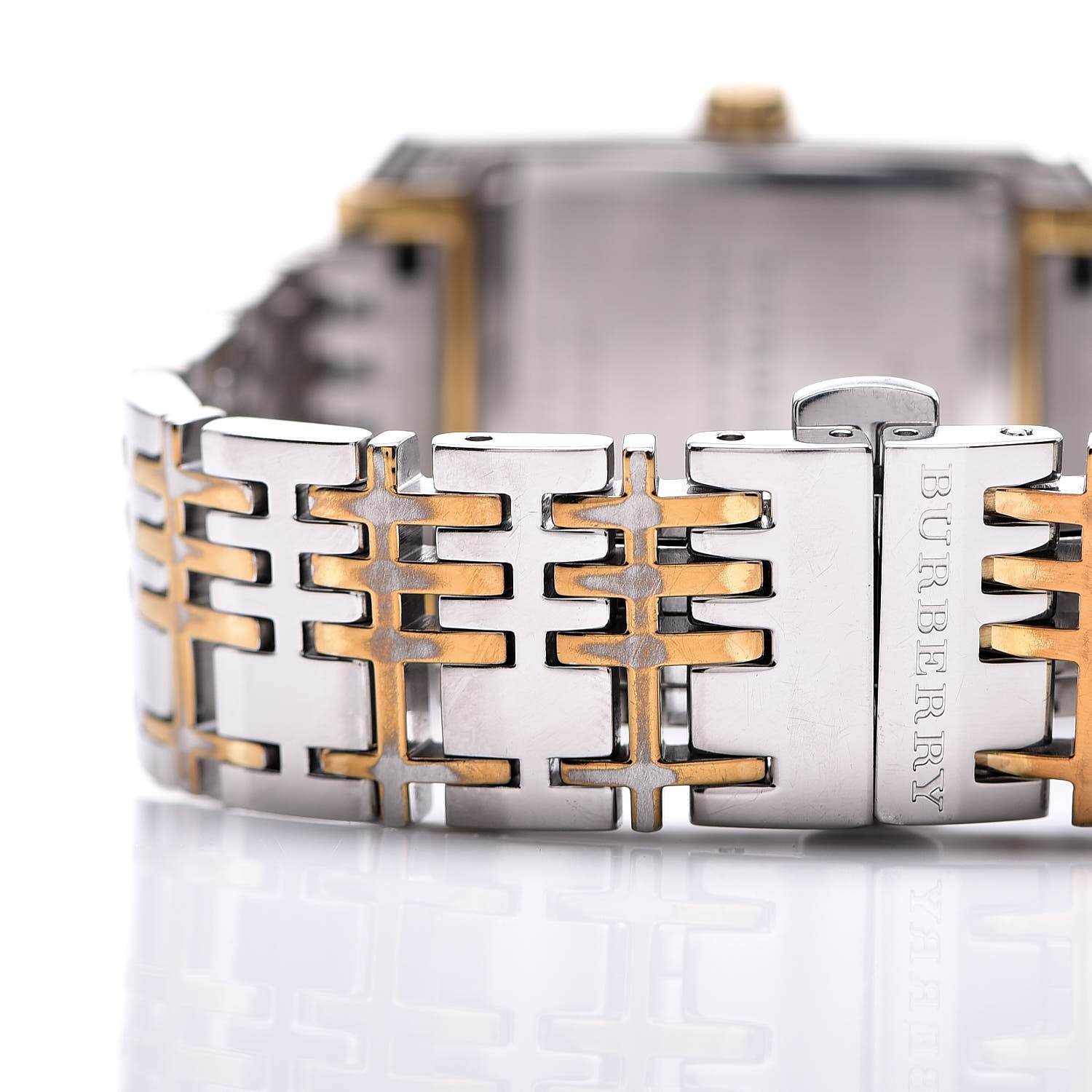 BURBERRY Stainless Steel 25mm Nova Check Quartz Watch BU1573