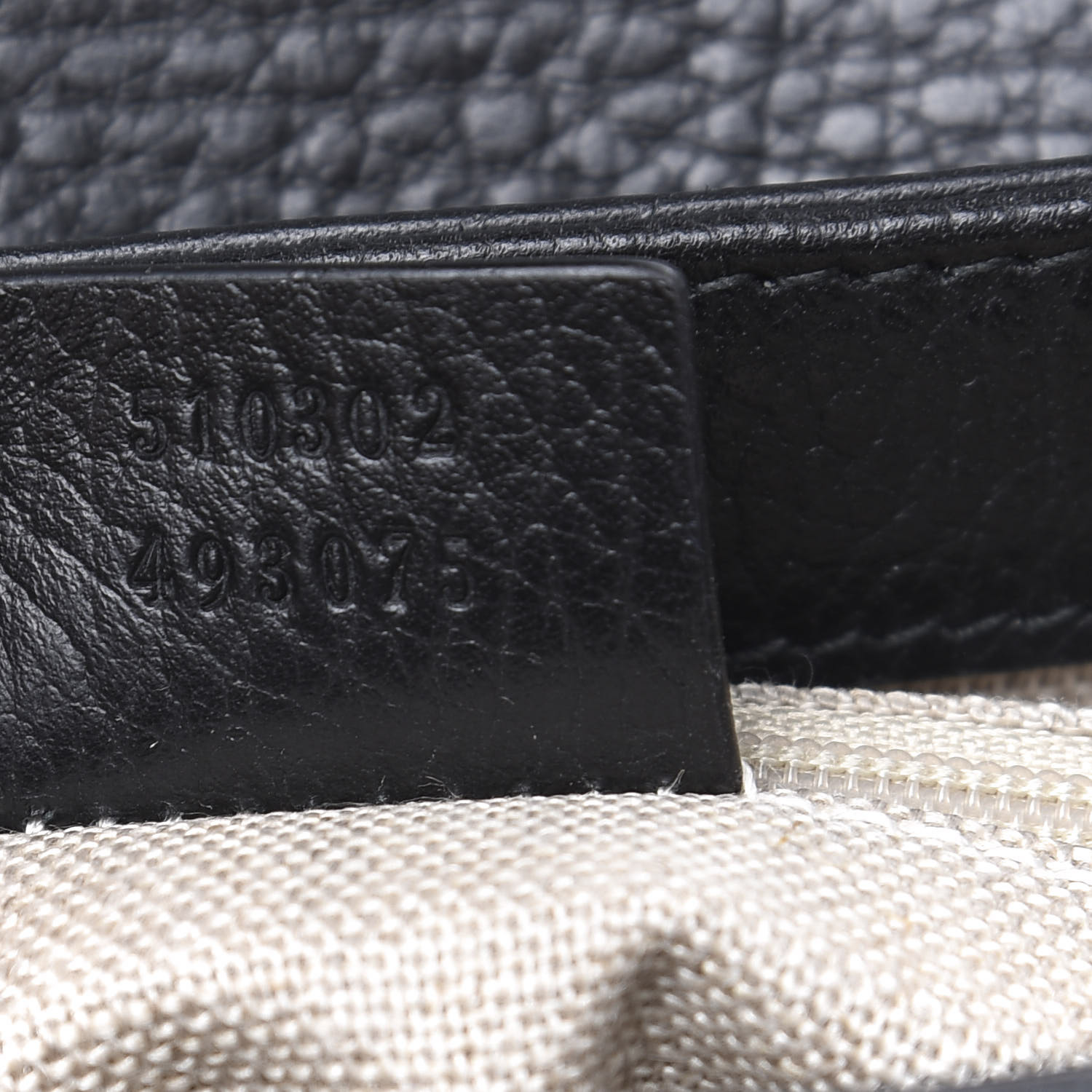 GUCCI Dollar Calfskin Interlocking G Top Handle Shoulder Bag