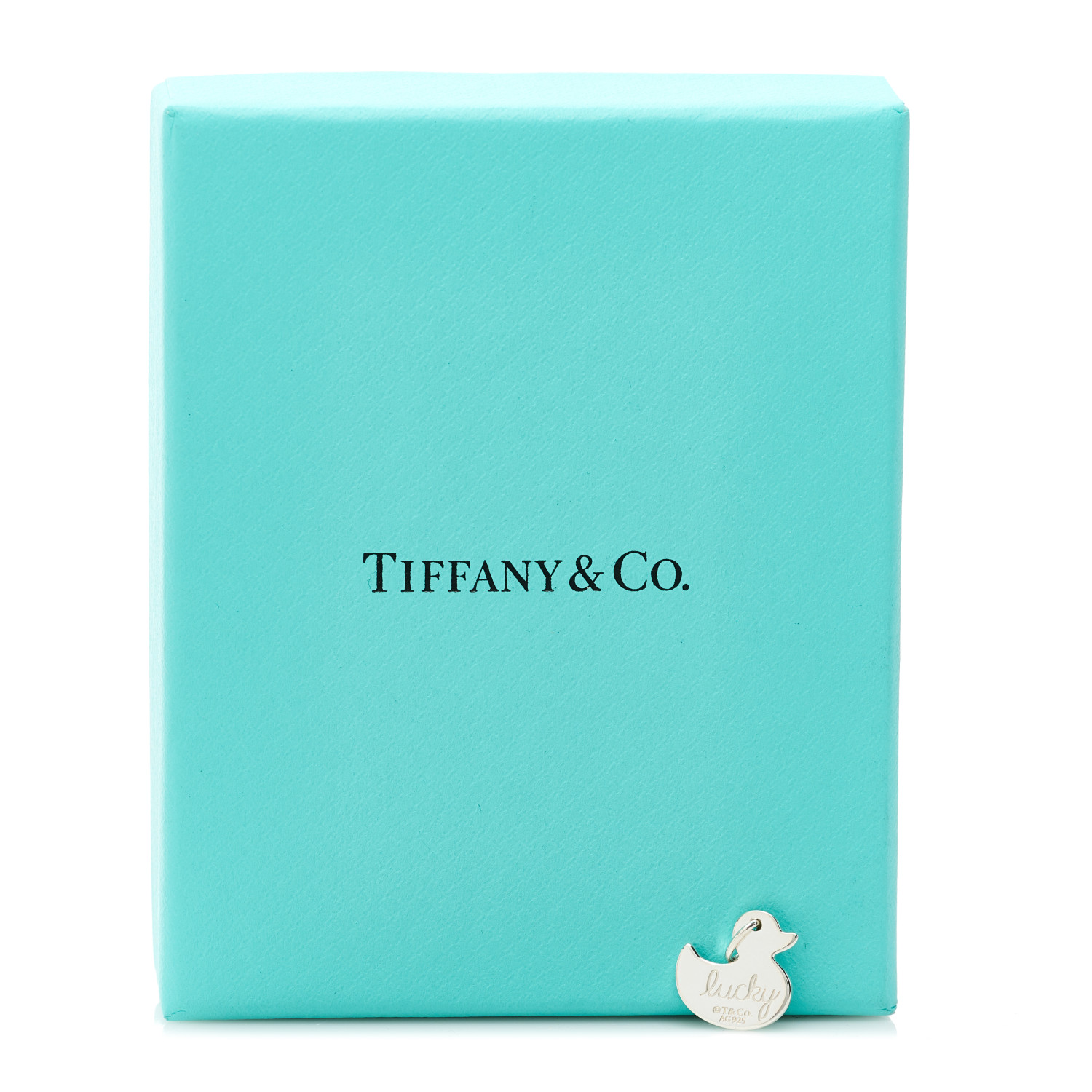 ティファニー lucky duck チャーム TIFFANY Sterling Silver Lucky Duck Charm 1522134 | FASHIONPHILE