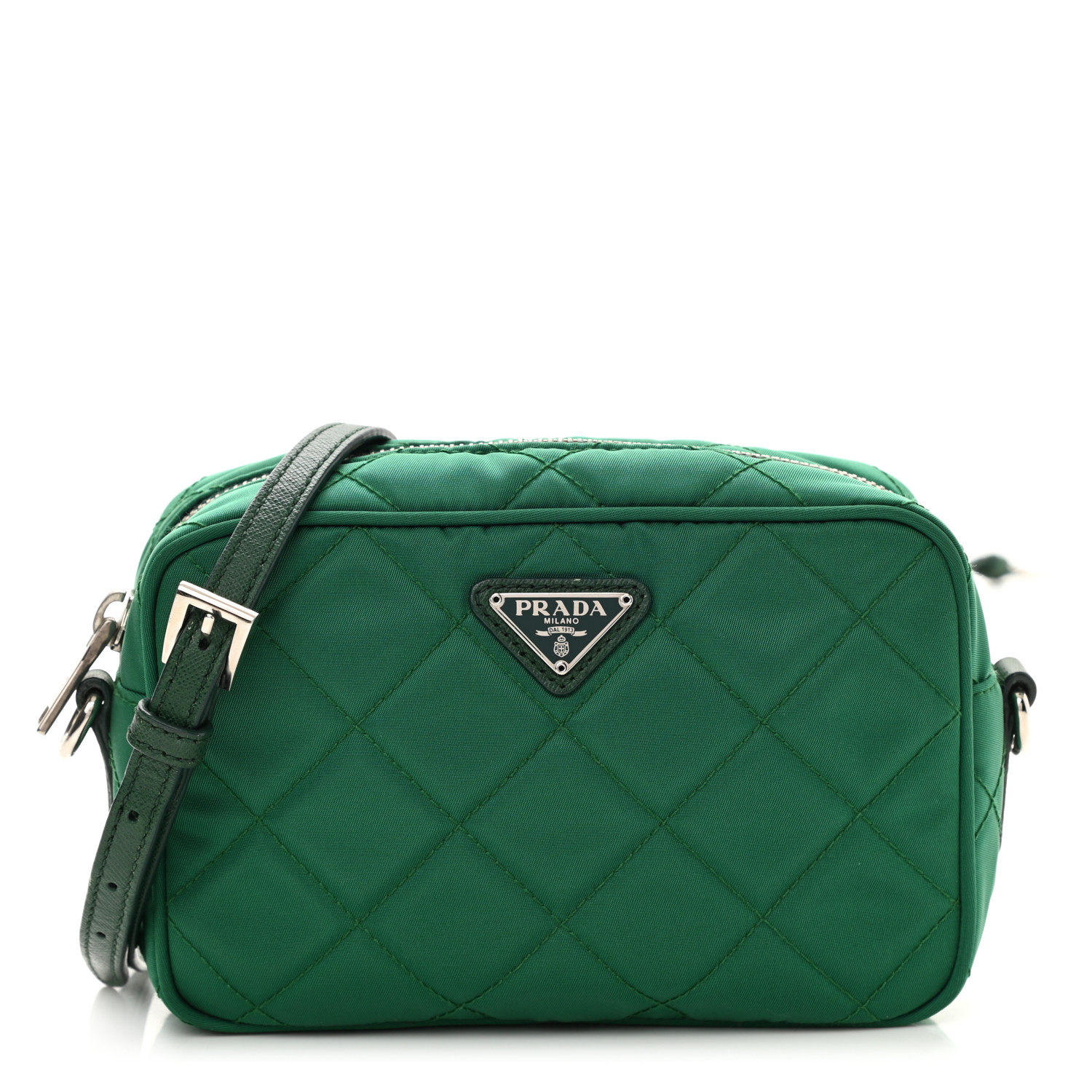 PRADA ボストンバッグ オリーブグリーン