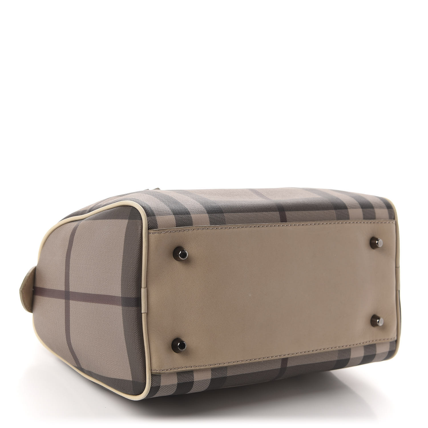 BURBERRY ロコフレトキルティットスモルショルタハック BURBERRY Smoked Check Small Chester Bowling Bag Trench