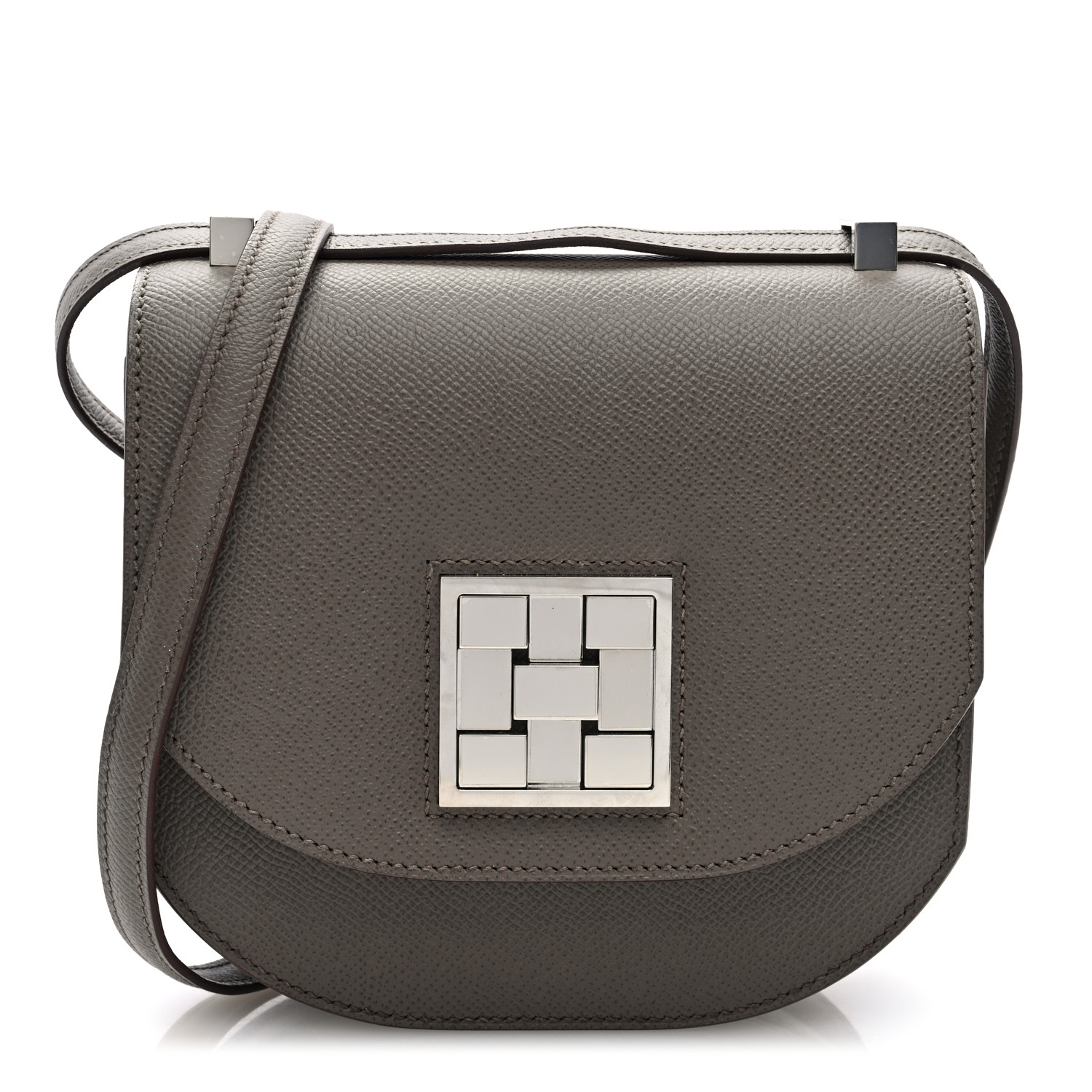HERMES Epsom Mosaique Au 24-17 Etain 1699184 | FASHIONPHILE