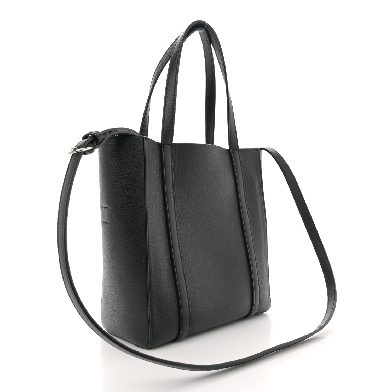 BALENCIAGA Calfskin XXS Everyday Tote Black 1697263