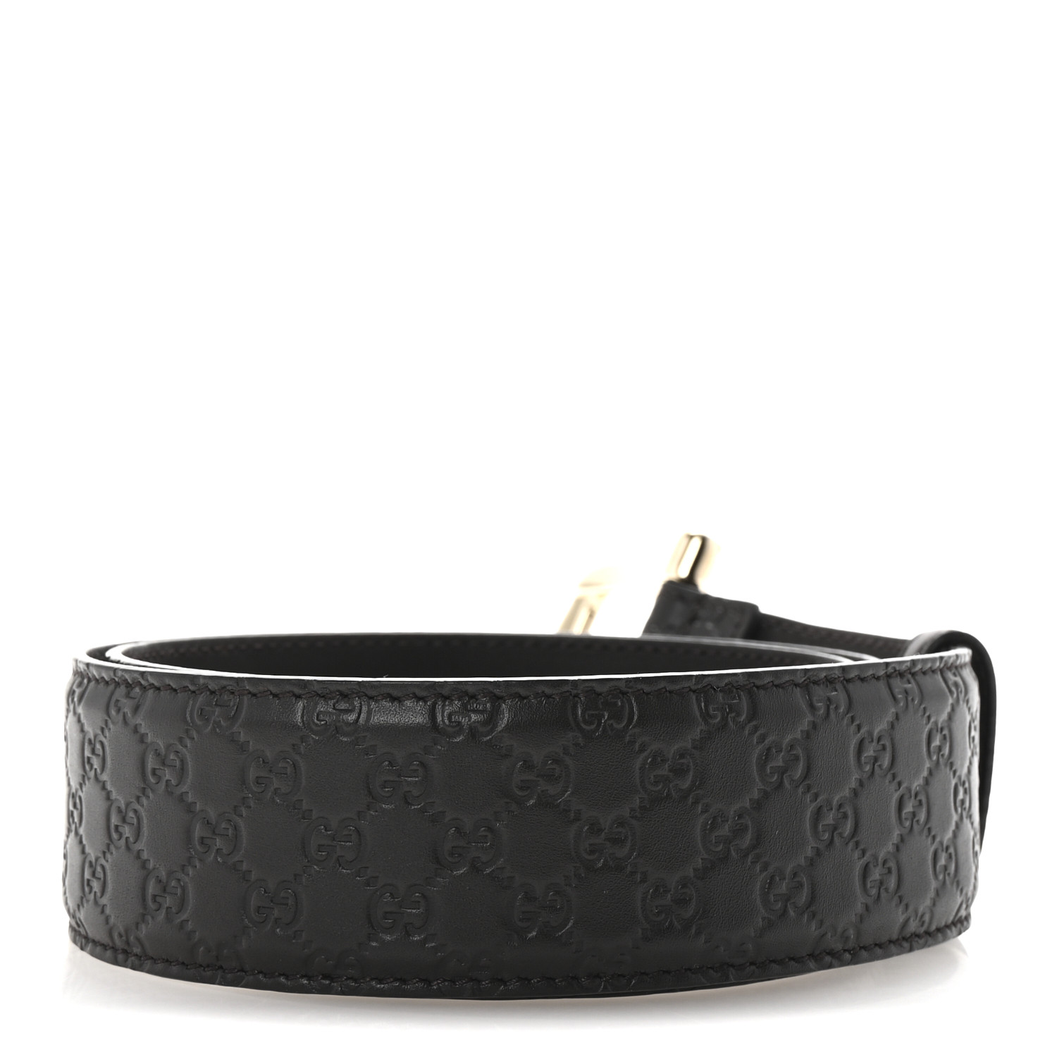 GUCCI ベルト 80/32 GUCCI Soft Microguccissima Margaux Calfskin Belt 80 32 Testa