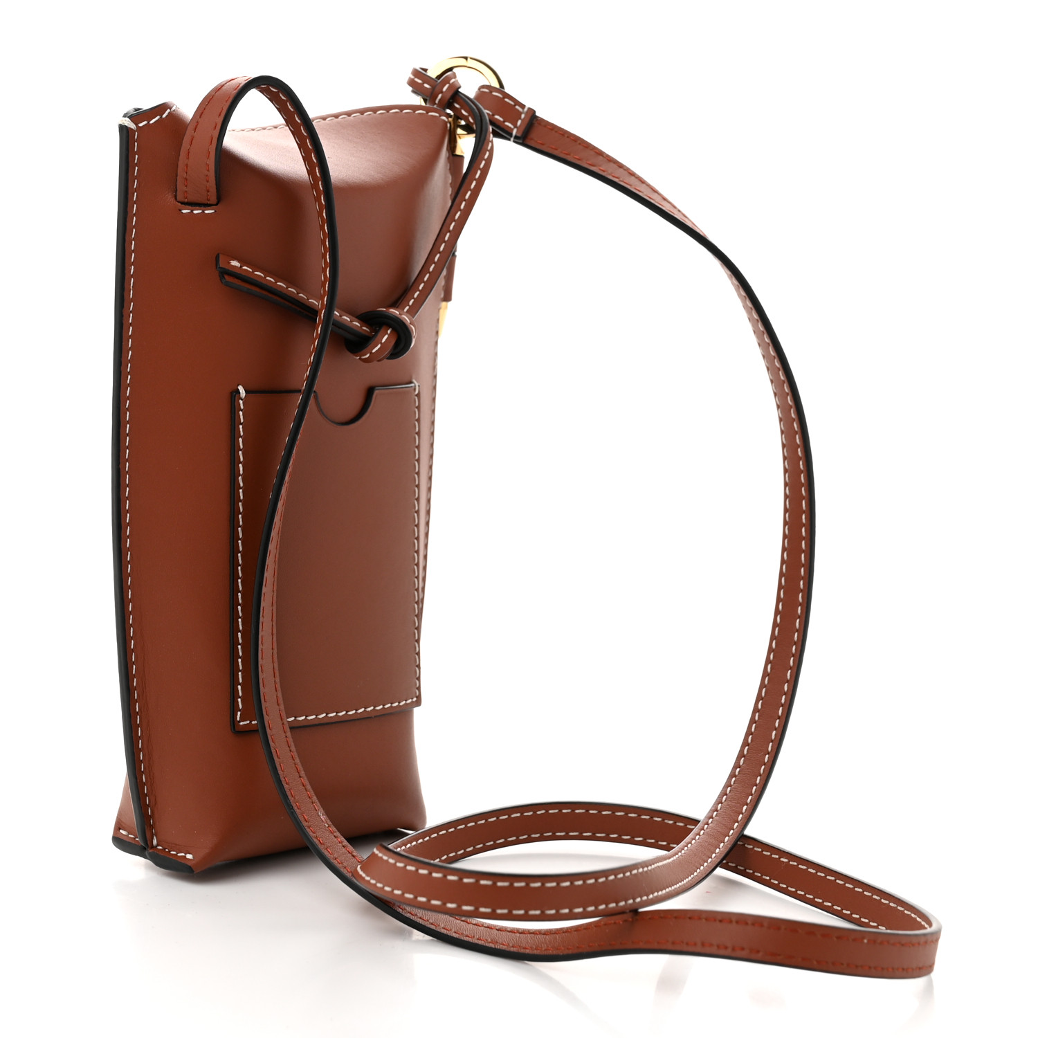 【LOEWE】ゲートポケット/RUST LOEWE Smooth Calfskin Gate Pocket Rust 1695990 | FASHIONPHILE
