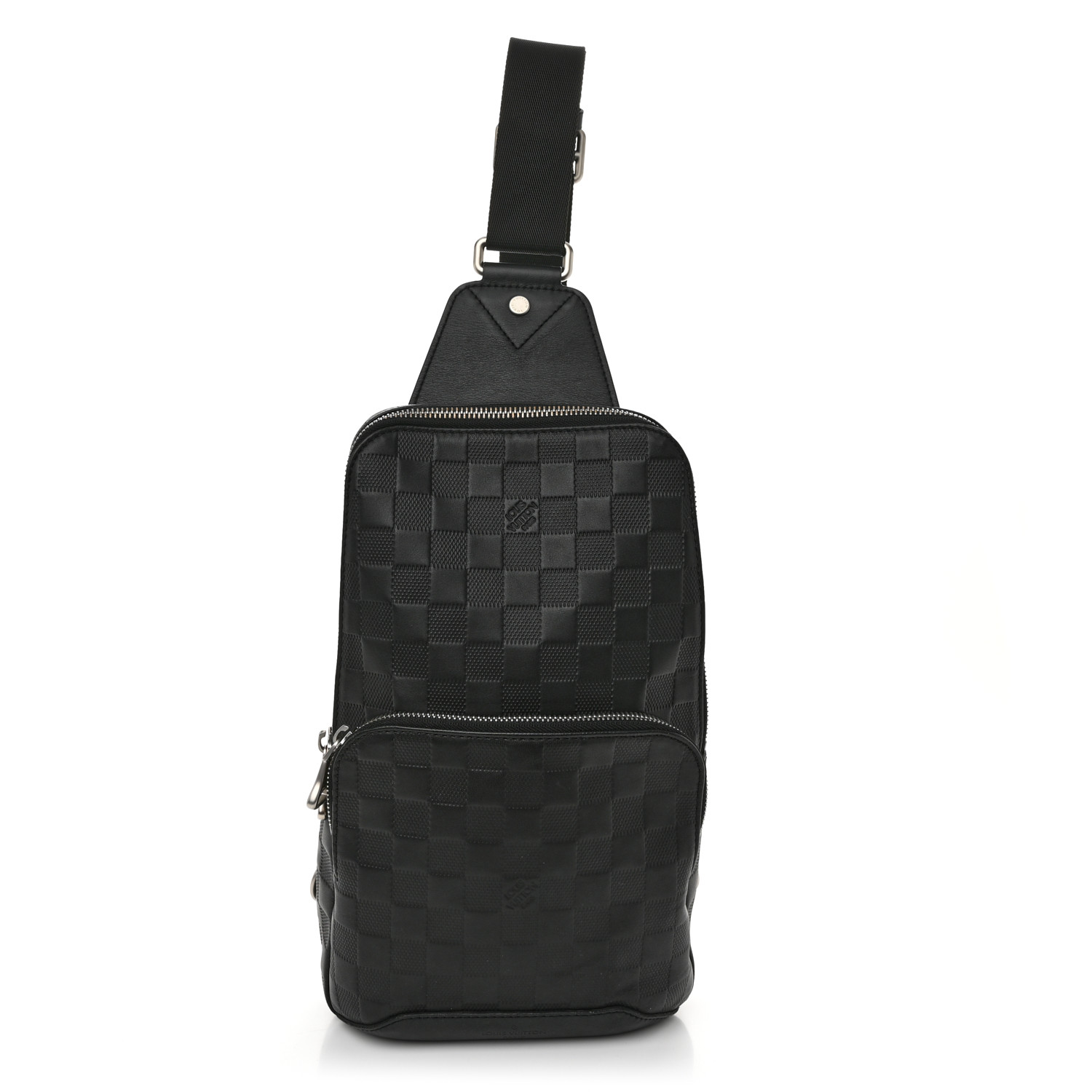 Louis Vuitton ブラック バックパック Louis Vuitton Damier Infini Leather Onyx Avenue Backpack
