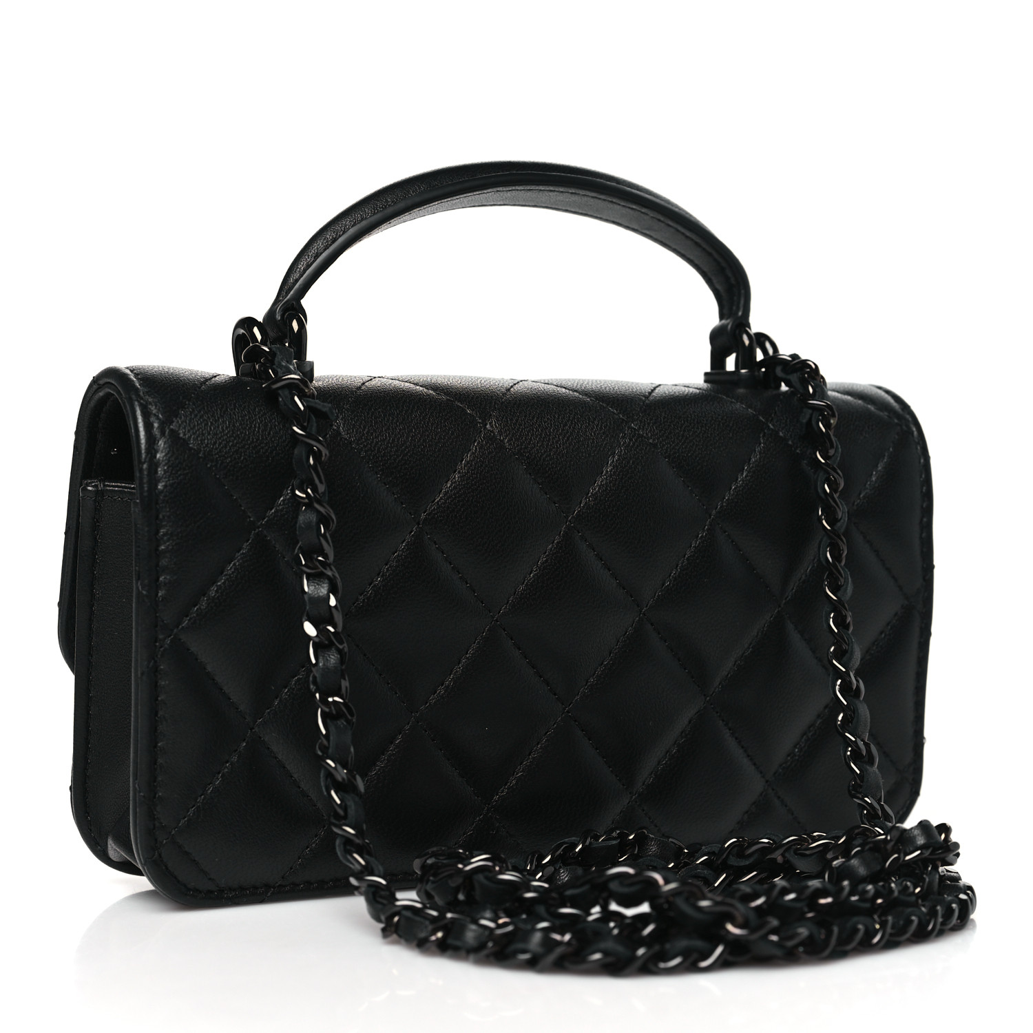 So Black♡CHANELボストンバッグ CHANEL シャネル スポーツライン ボストン バッグ メンズ