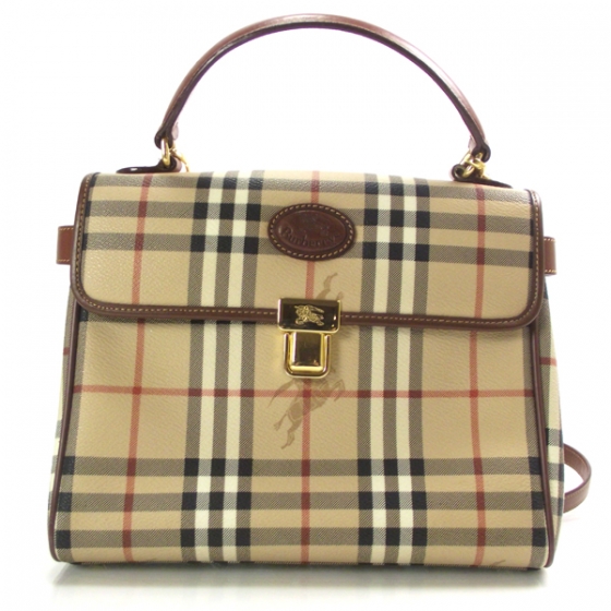BURBERRYS Vintage Haymarket Check Bag 20197 | FASHIONPHILE