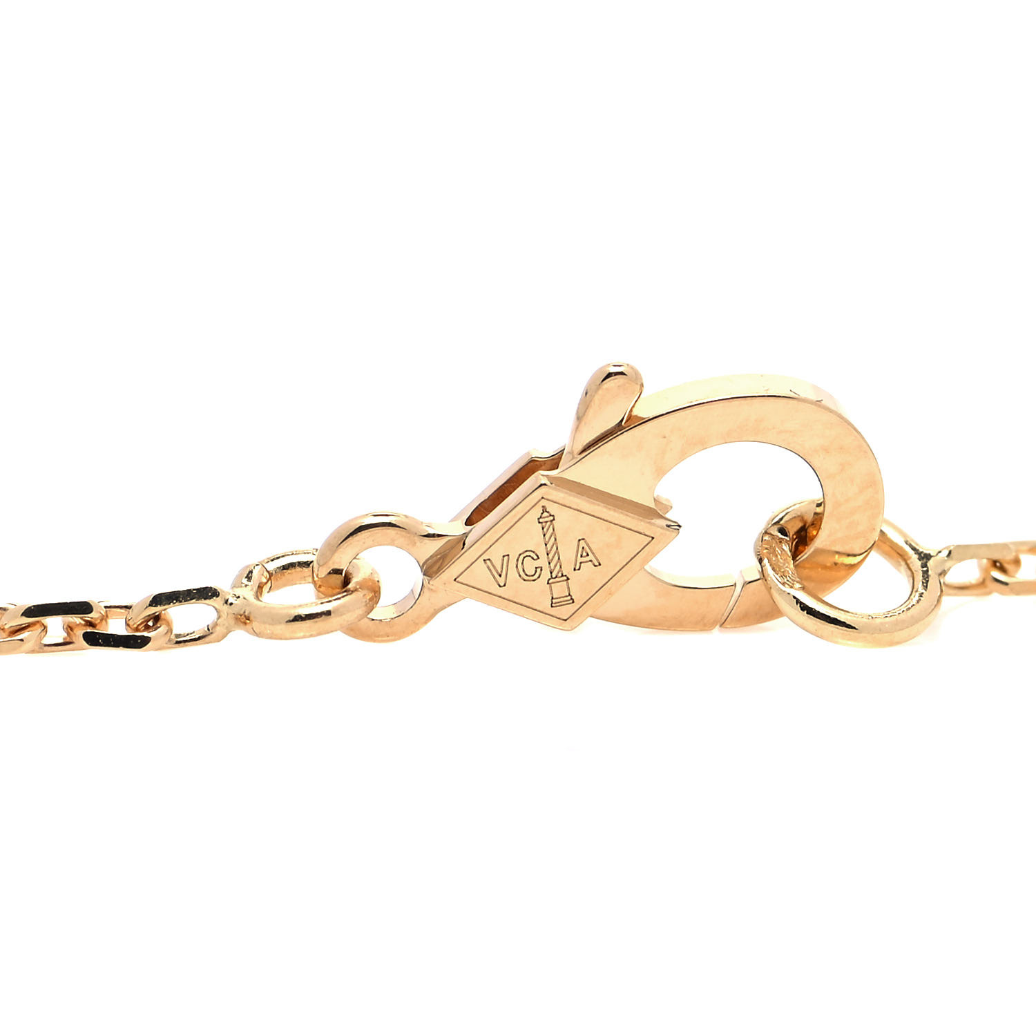 VAN CLEEF & ARPELS 18K Yellow Gold Tiger Eye Vintage