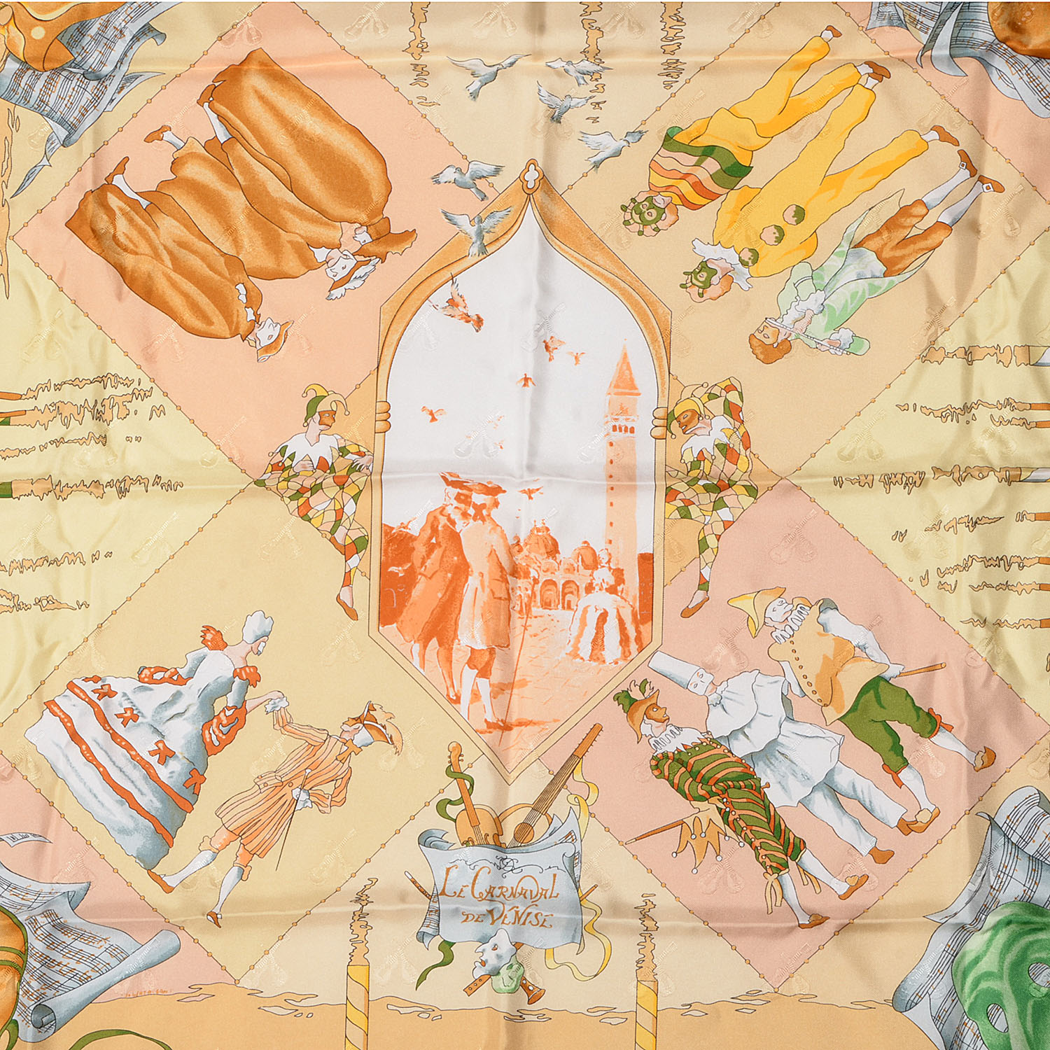 HERMES カレ90 スカーフ LE CARNAVAL DE VENISE 楽天市場】エルメス HERMES カレ90 スカーフ LE CARNAVAL DE