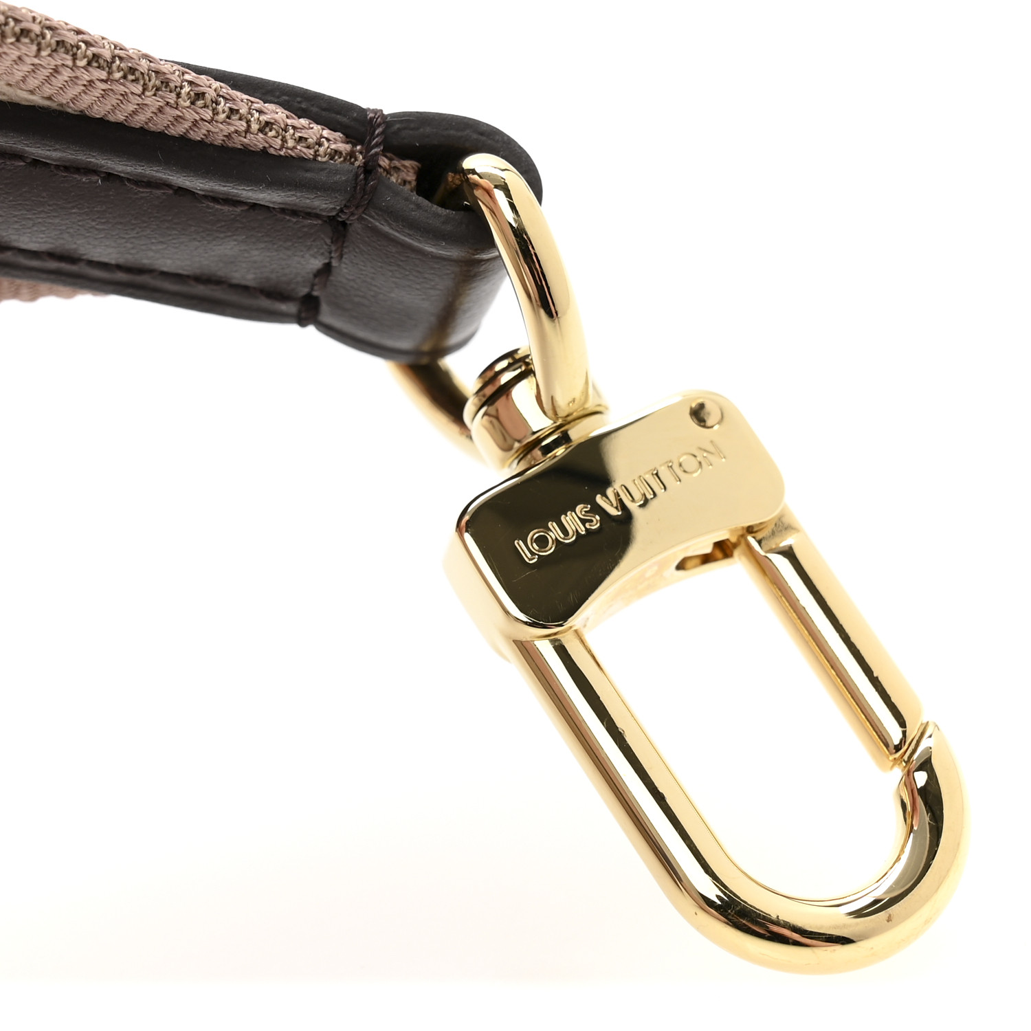 【sarry】LOUIS VUITTON ベージュ レザーベルト LOUIS VUITTON Leather Beige Adjustable Shoulder Strap