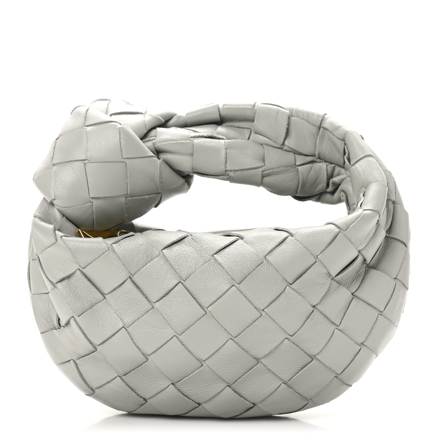 【関税込み】Bottega Veneta グレー Candy Jodie バッグ BOTTEGA VENETA Nappa Intrecciato Candy Jodie Agate Grey