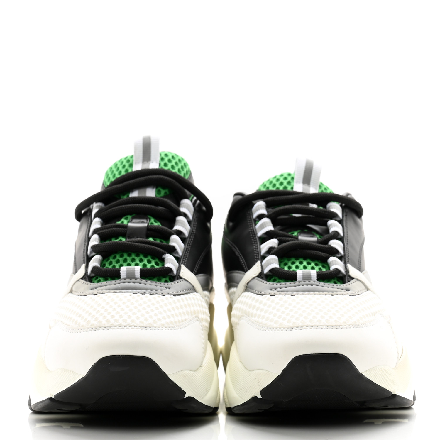 CHRISTIAN DIOR Technical Mesh Calfskin Mens B22 Sneakers 40